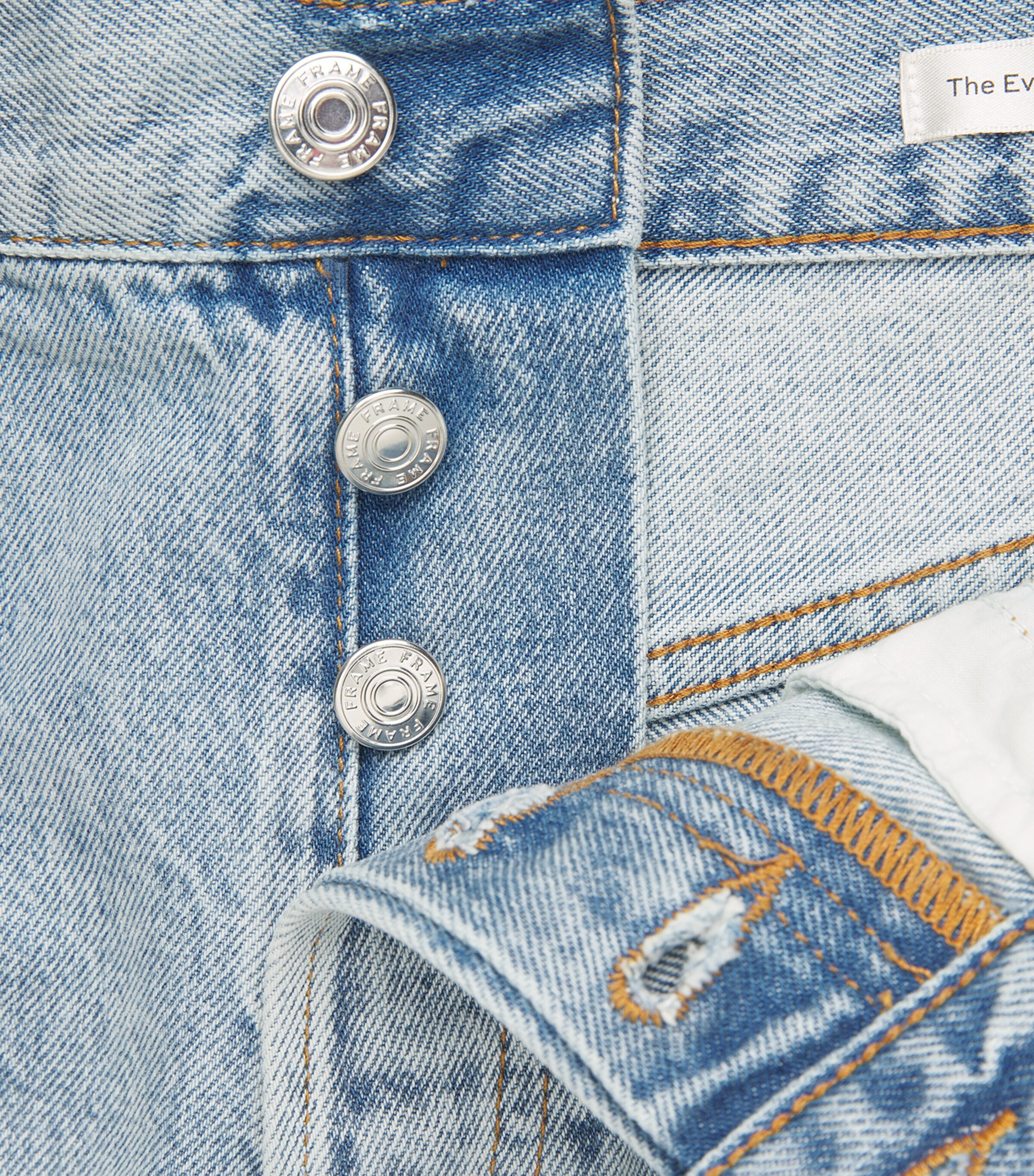 FRAME Womens The Everyday Denim Shorts Swindle Image 6