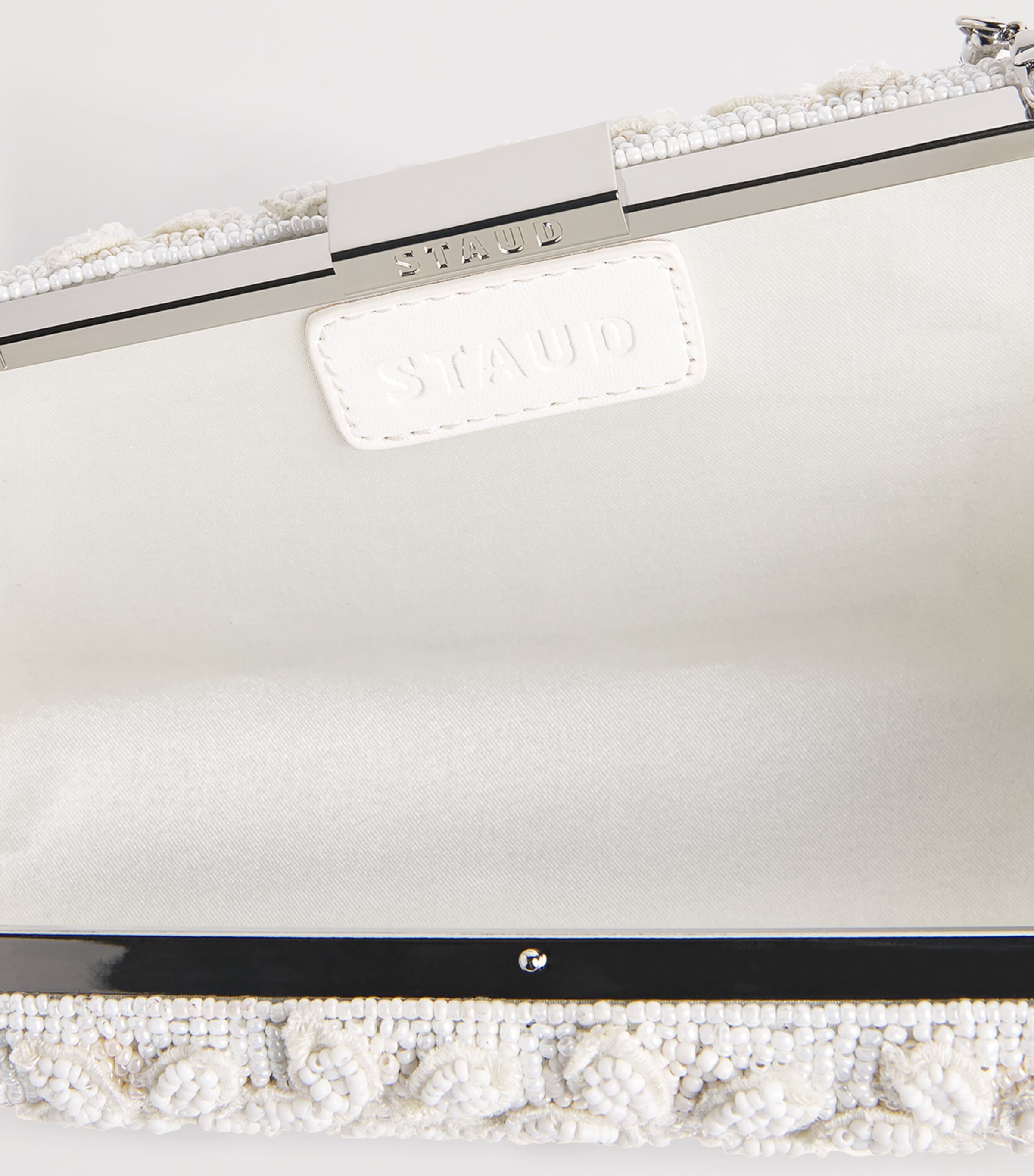 STAUD Beaded Carmella Clutch Bag Grpd Garden Party Image 6