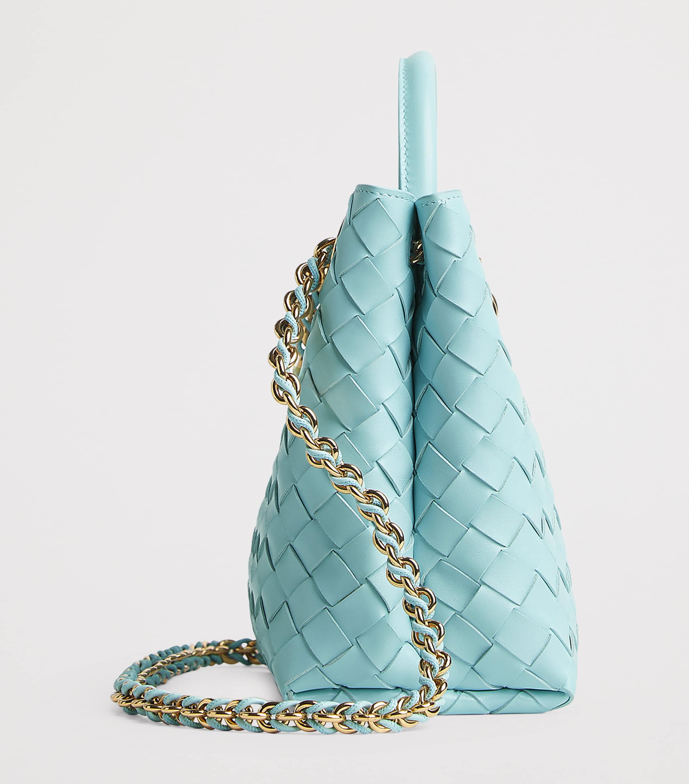 Small Leather Andiamo Top-Handle Bag 4840 Image 3