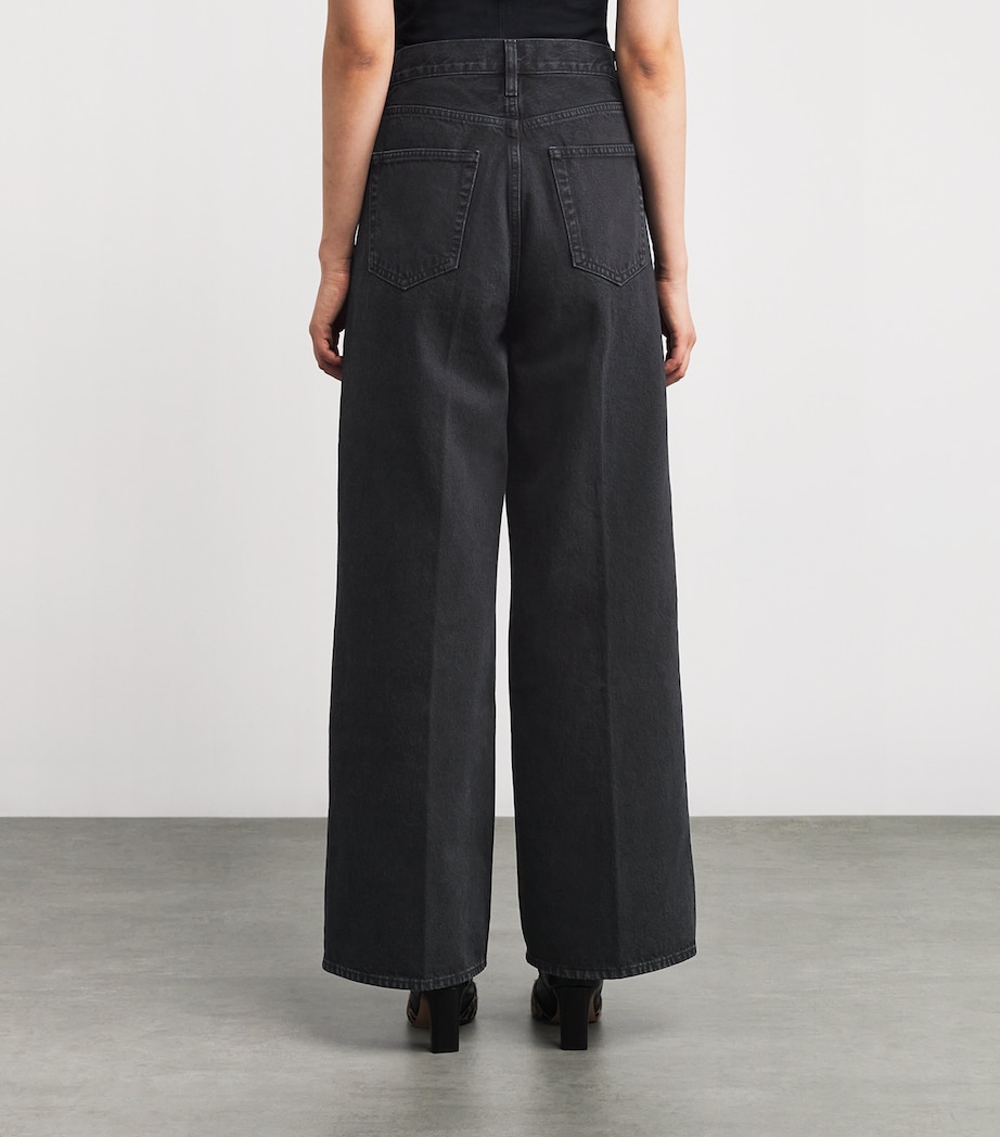 The Collegiate Wide-Leg Jeans ASTRAL Image 4