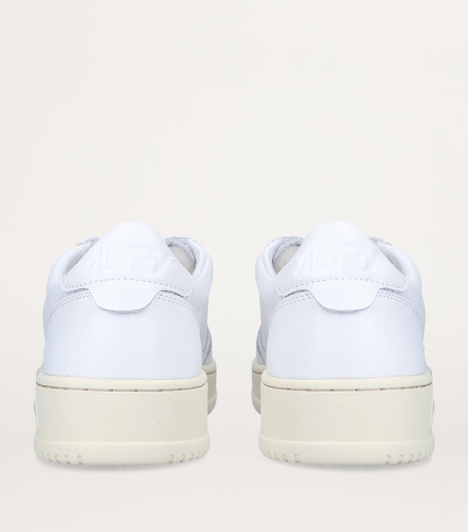 Leather Medalist Sneakers WHITE Image 2