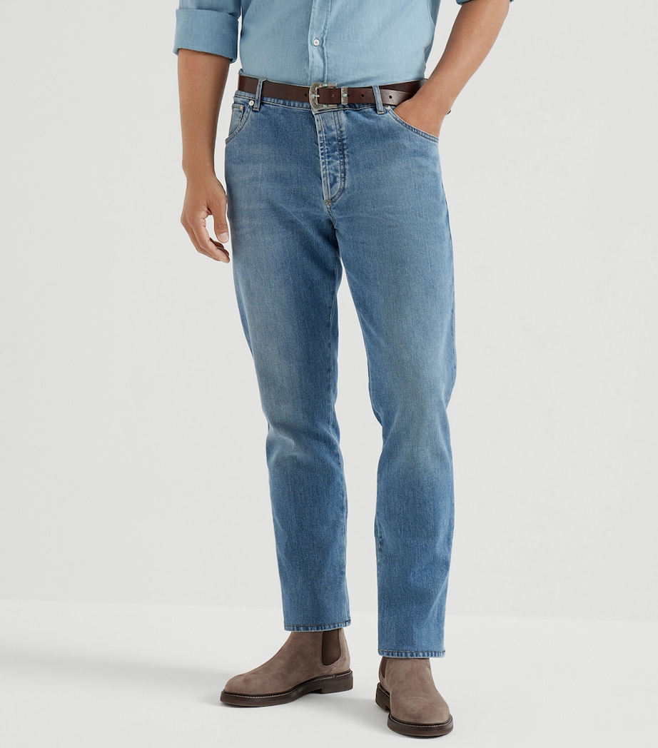 Comfort Slim-Fit Jeans C1470 Image 3