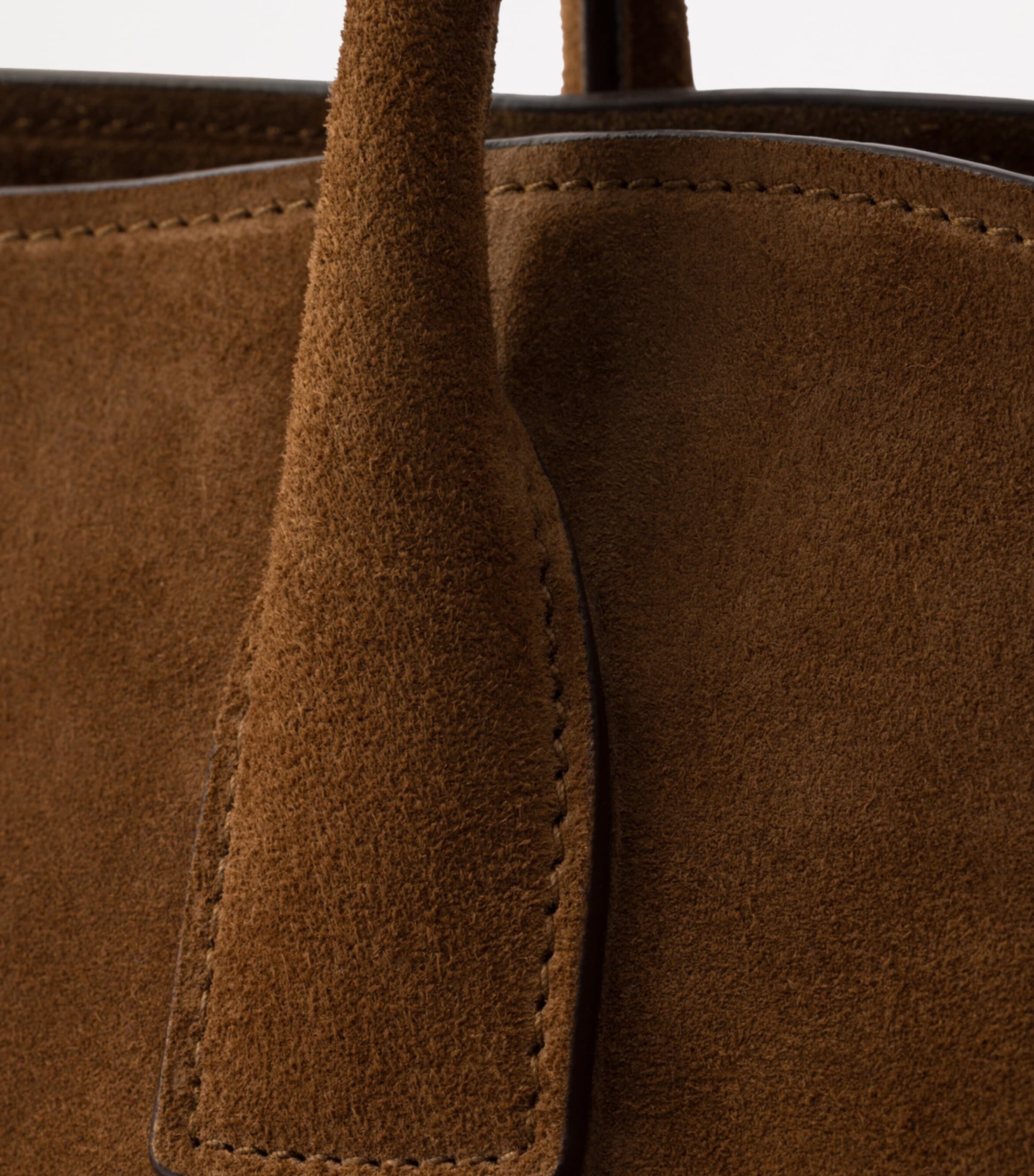 Medium Suede Tote Bag F0324 Image 5