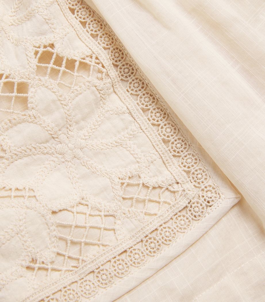 Cotton Lucky Broderie Shorts (2-12 Years) TEA Image 4