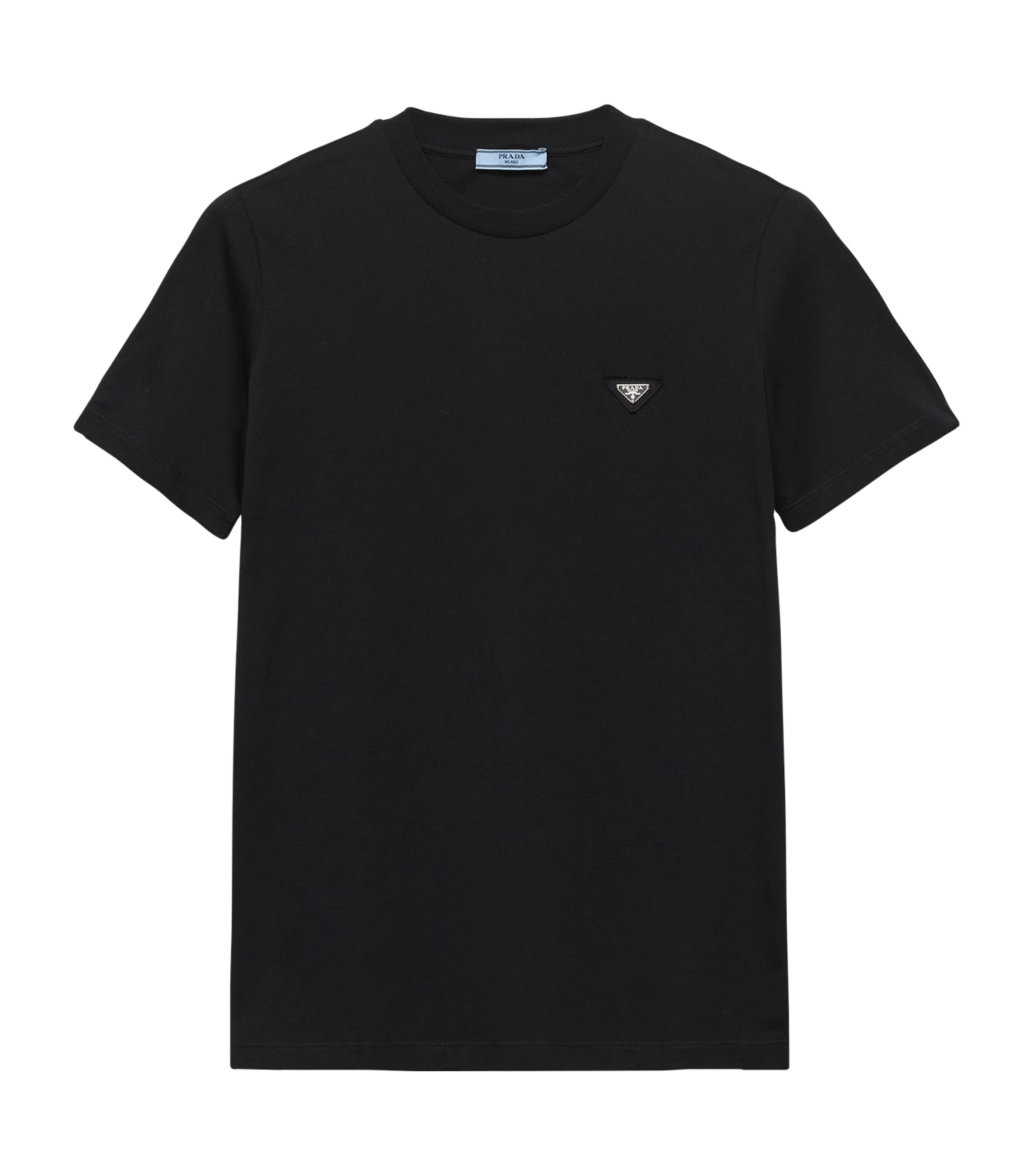 【PRADA】最新作★LOGO PRINT コットン Tシャツ 22SS】新作 ロゴ入り コットンTシャツ◇プラダ◇全2色 (PRADA/T