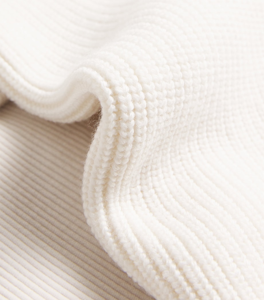 Cotton-Blend Corduroy Single Button Blazer PANNA Image 5