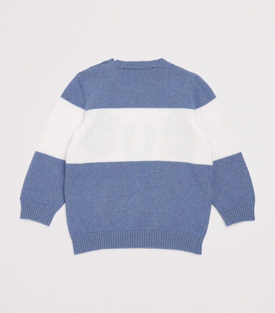 Horse Sweater (3-24 Months) A6 DENIM Image 2