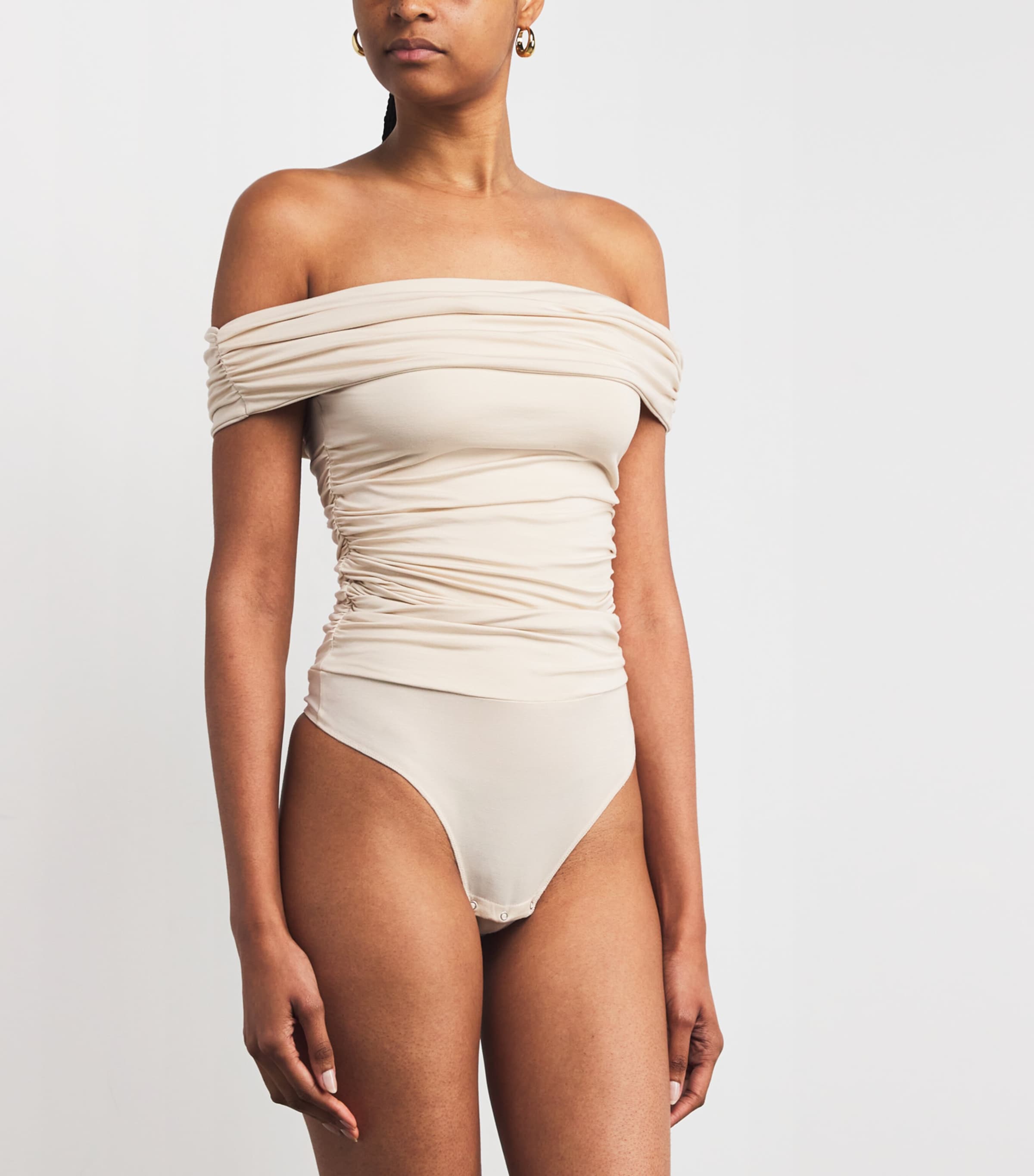 Buttercup Thong Bodysuit CREAM Image 3