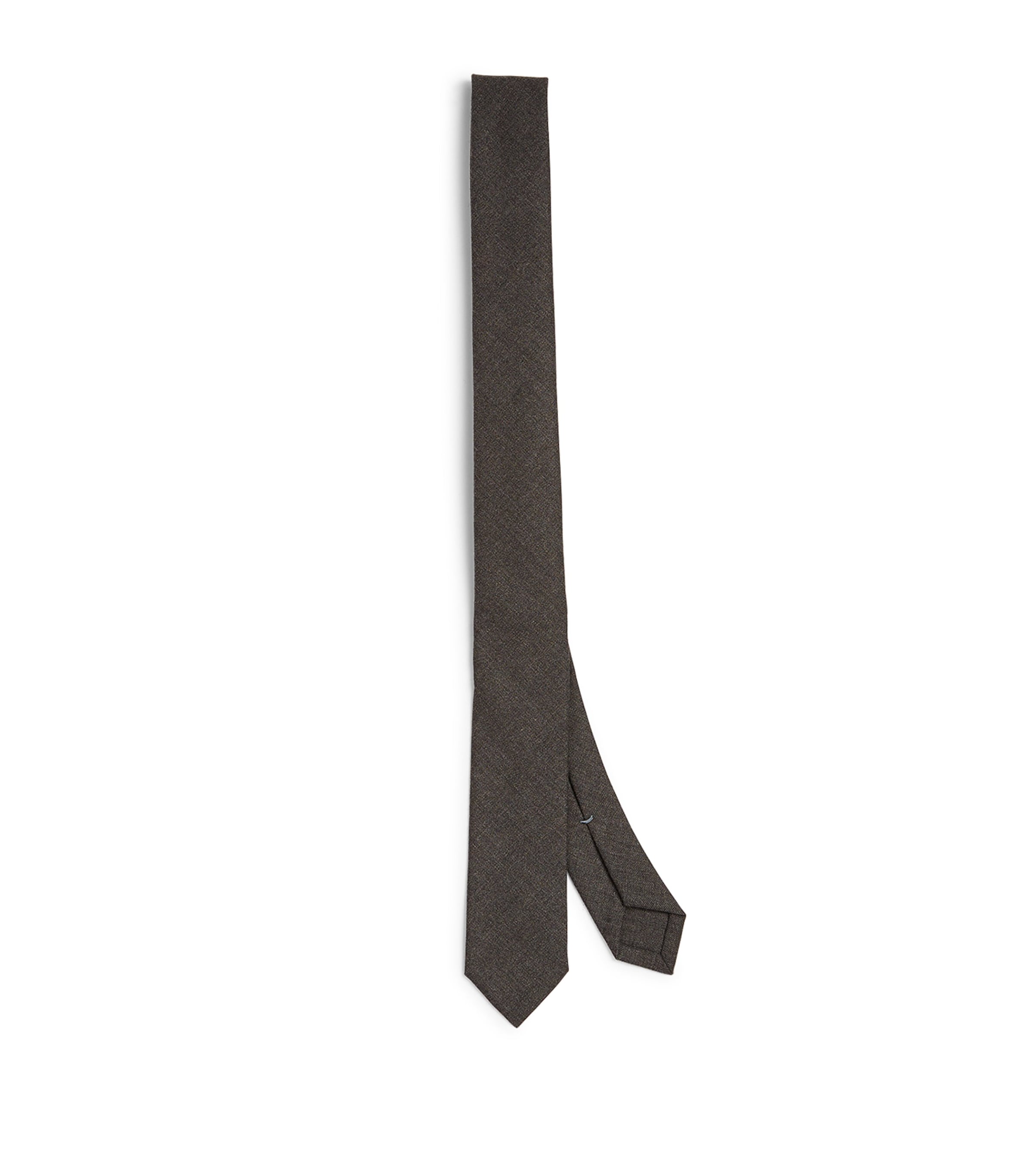 Thom Browne Wool Tie In Grey