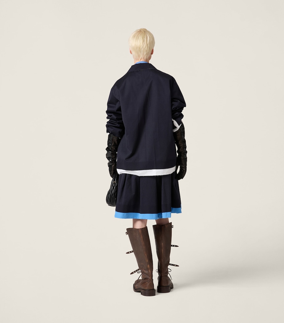 Silk-Cotton Mini Skirt F0G6N Image 2