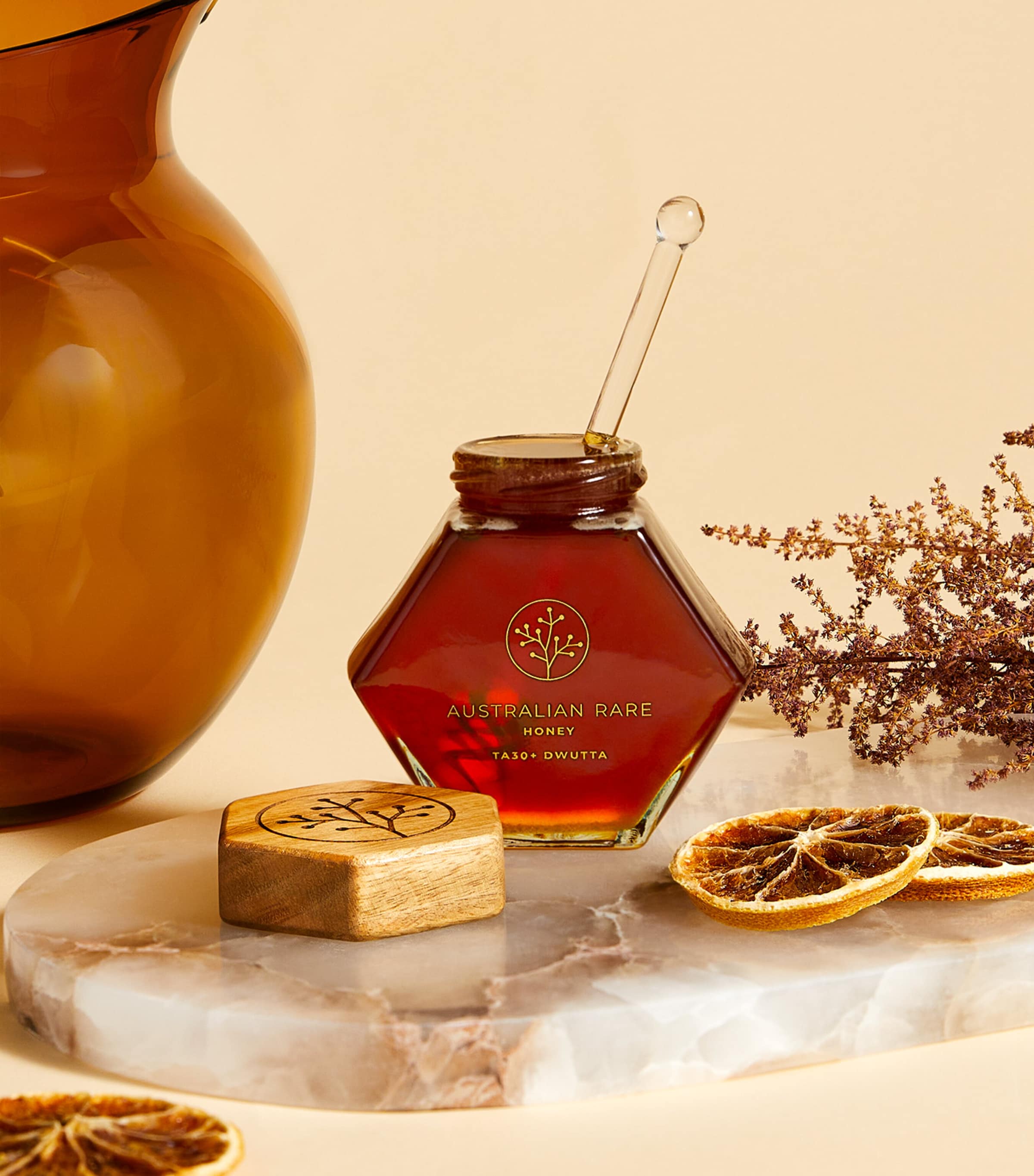 The Exotic TA30+ Dwutta Raw Honey Gift Box (250g) NO COLOUR Image 2