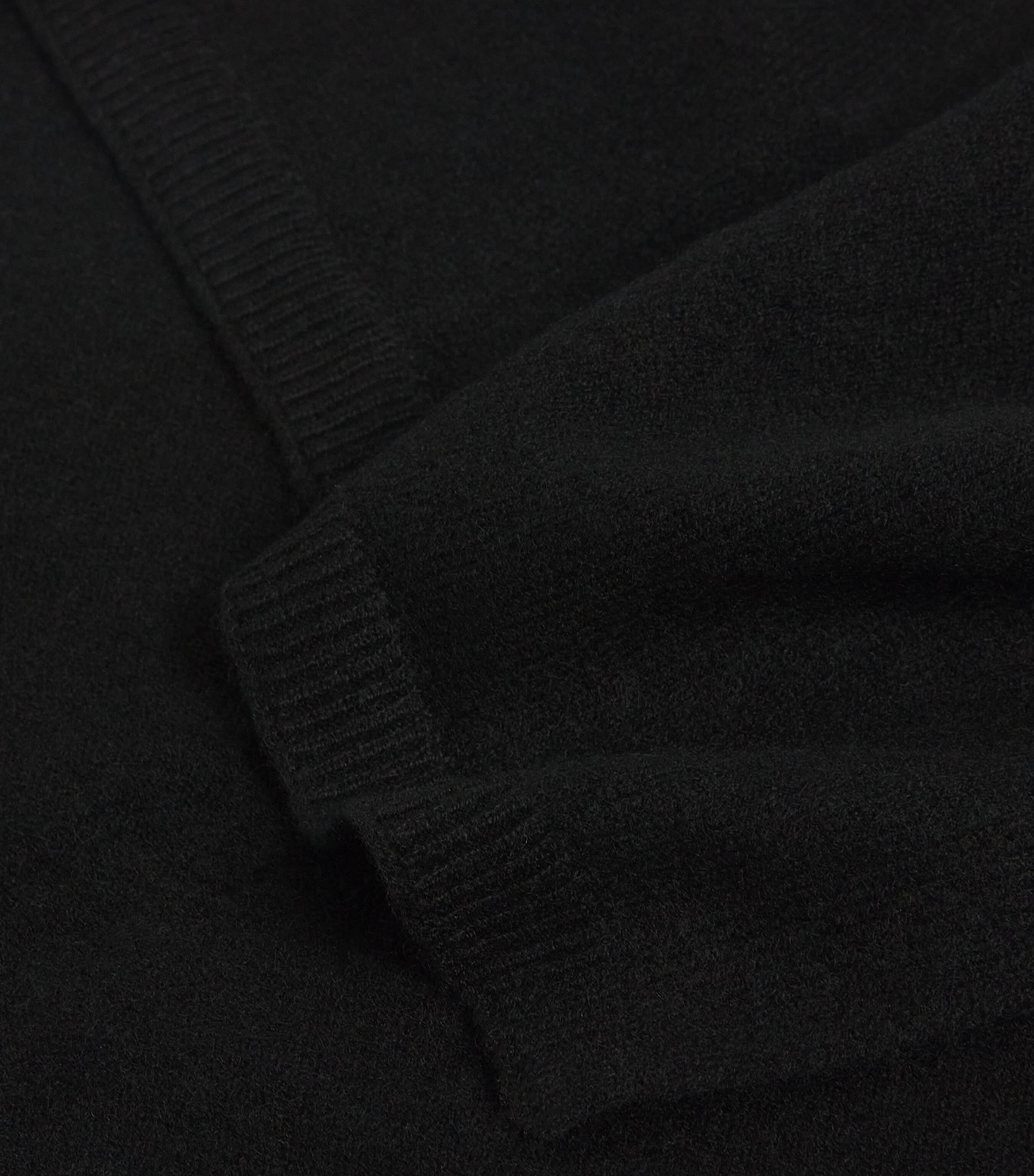 Cashmere Lightweight Scarf BLACK Image 5