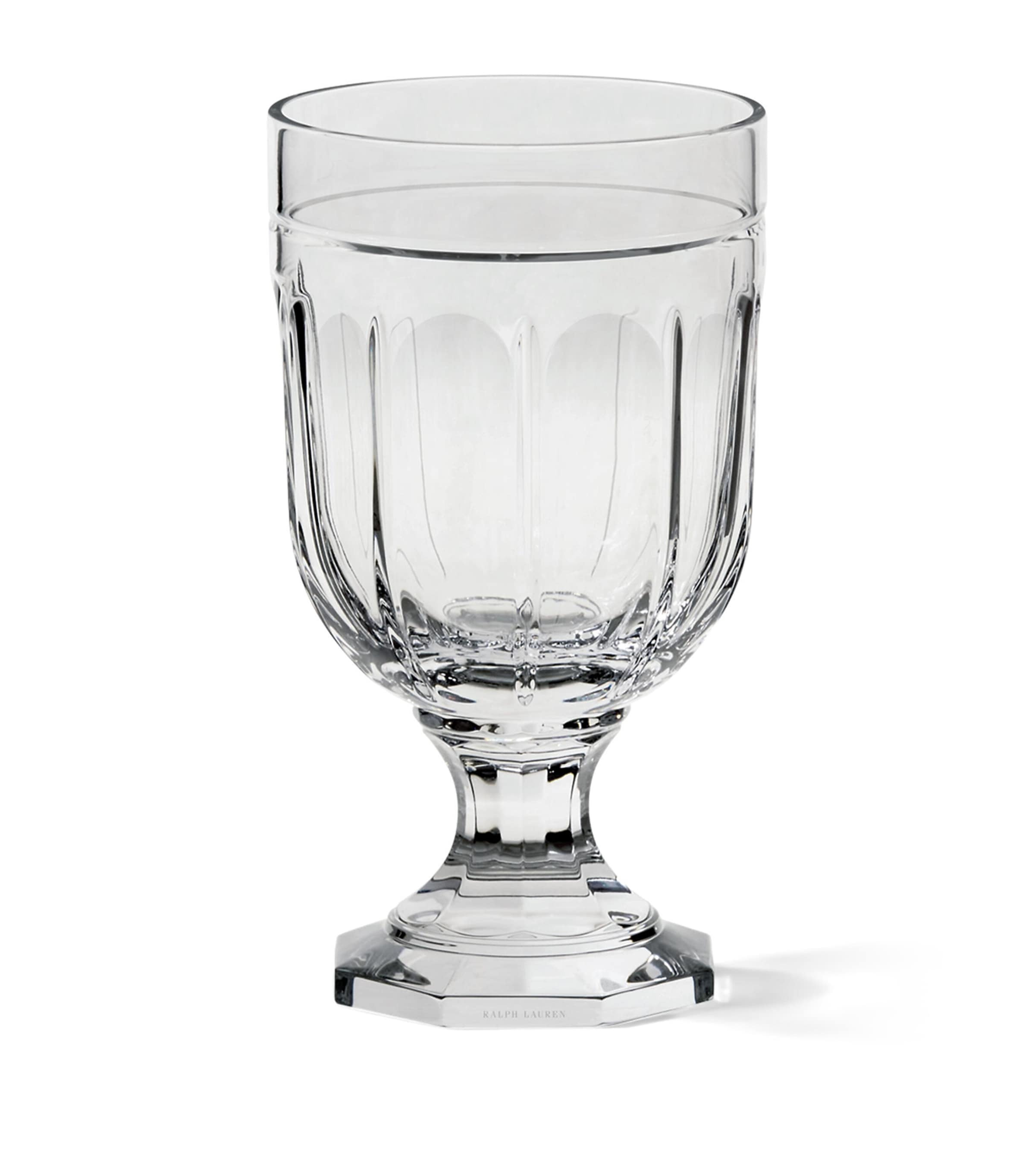 Shop Ralph Lauren Crystal Glass Coraline Vase In Clear