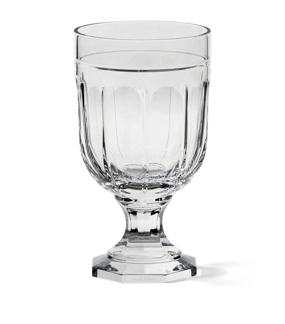Crystal Glass Coraline Vase (27.5cm) CLEAR GLASS Image 1