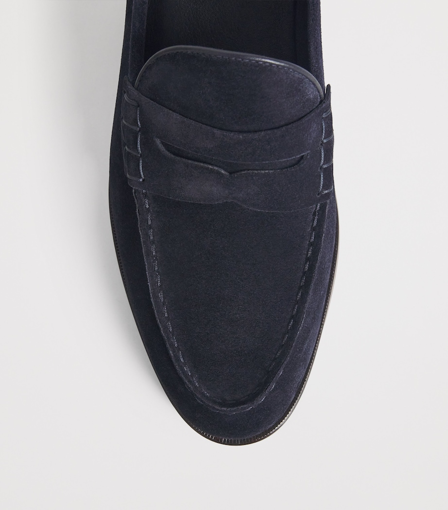 Suede Bolden Loafers NAVY Image 5