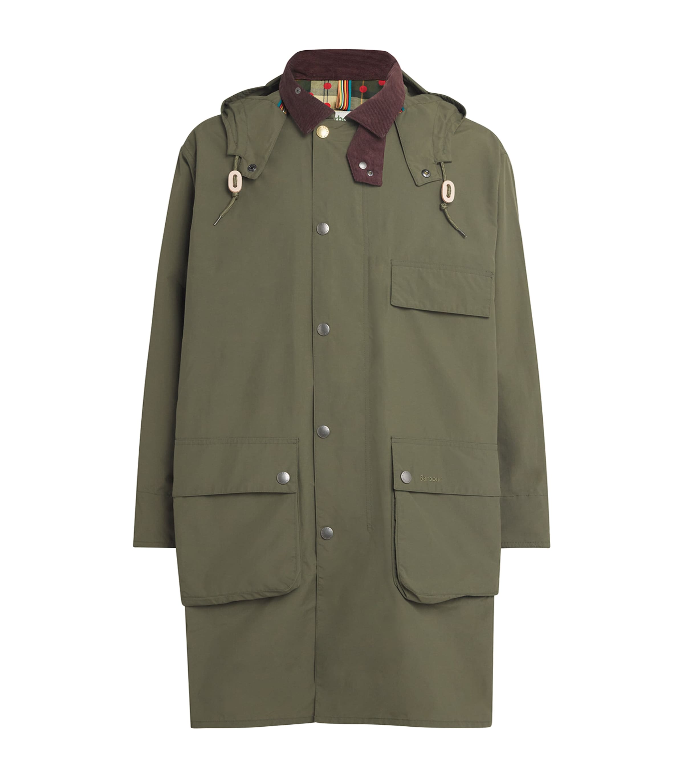 BARBOUR×PaulSmith 春コート Barbour Beige x Paul Smith Casual Parka | Harrods US