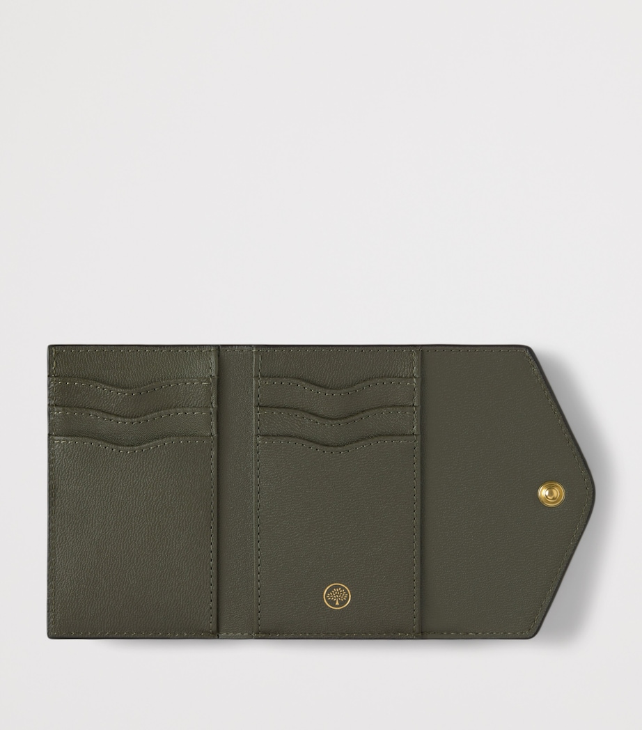 Leather Folded Multi-Card Wallet JUNIPER GREEN Image 2