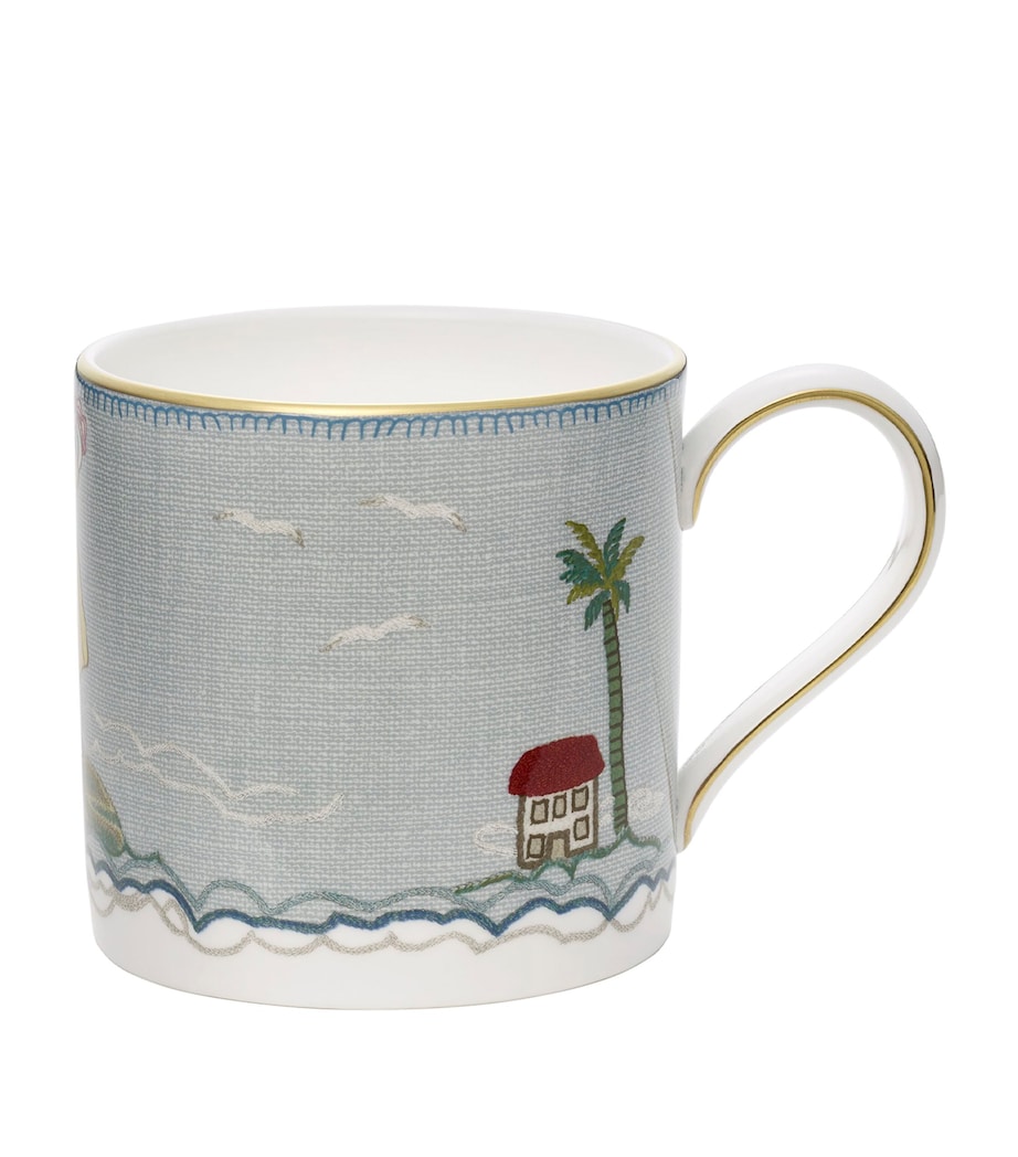 x Kit Kemp Sailor’s Farewell Mug BLUE Image 1