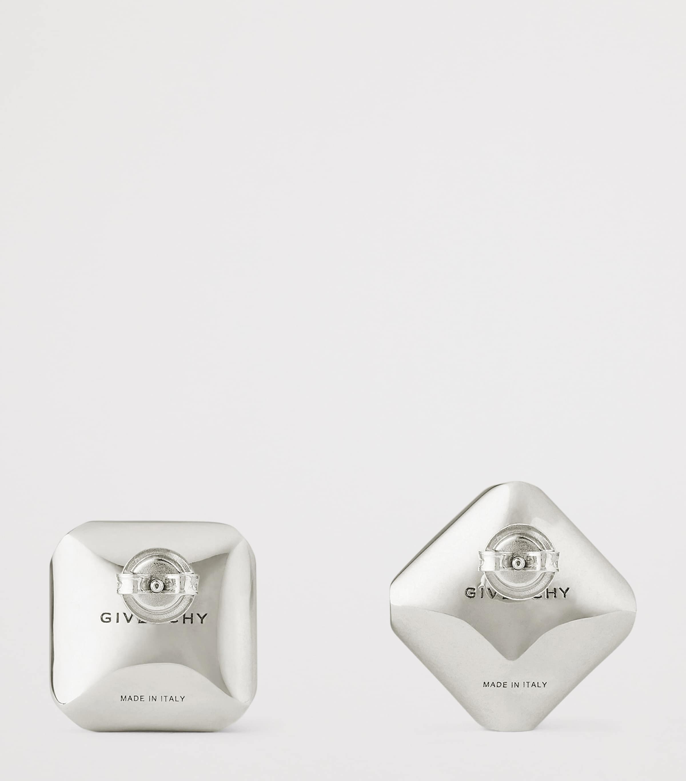 Givenchy Deconstructed Stud Earrings Antic Silvery Image 4