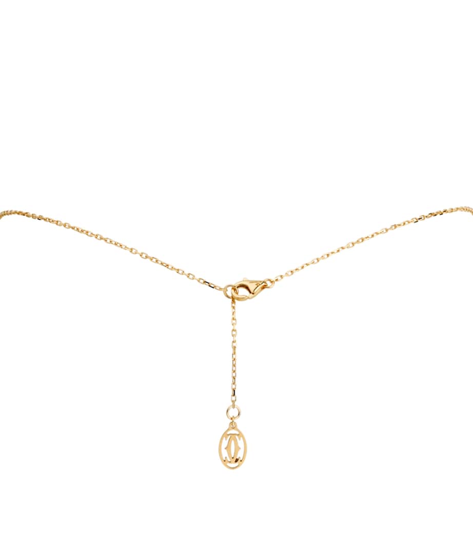 Cartier Yellow Gold and Diamond Cartier d'Amour Necklace Yellow Gold Image 5