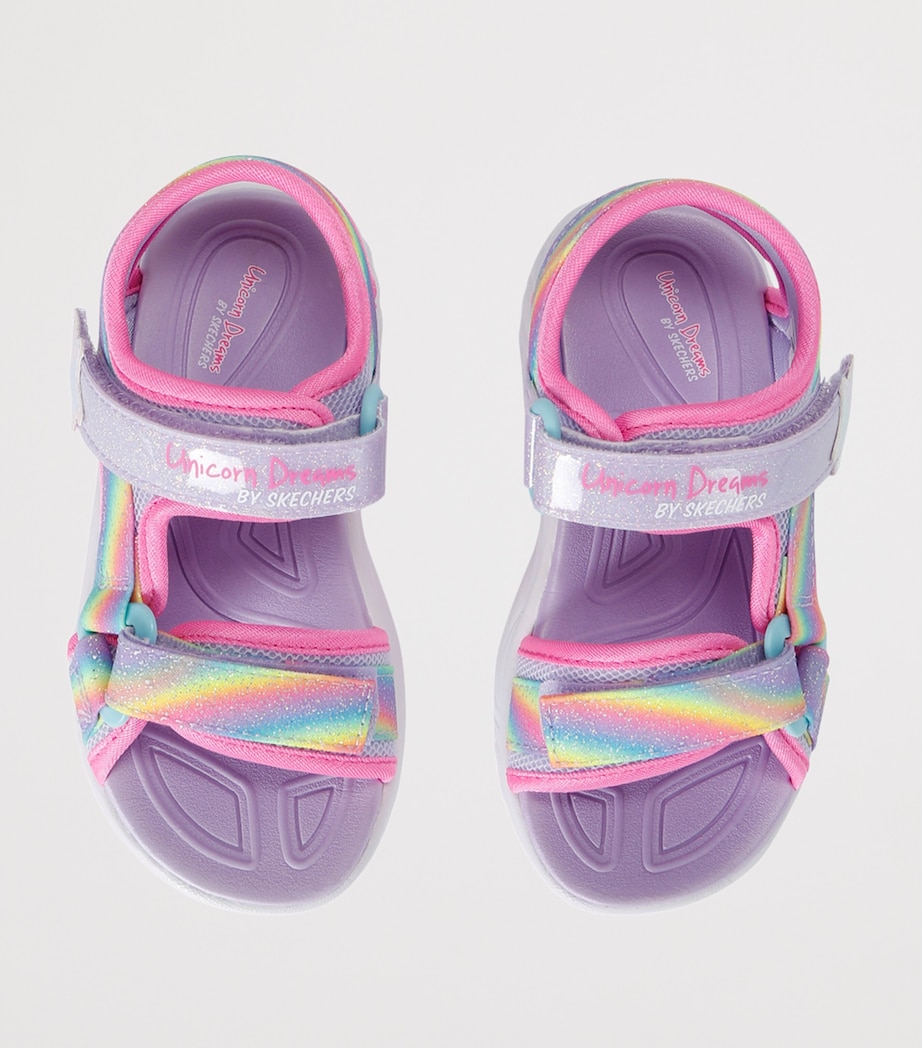 Unicorn Dreams Light-Up Sandals LILAC Image 3