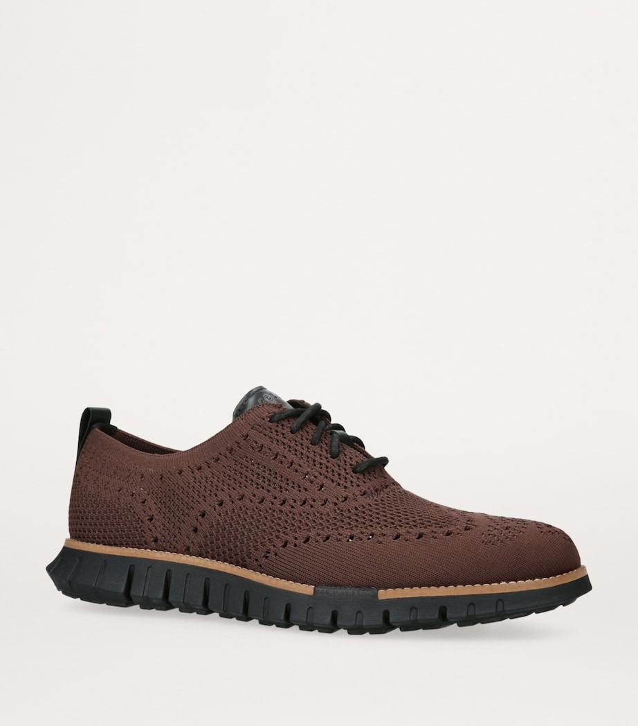 Stitchlite ZERØGRAND Remastered Oxford Shoes BROWN/OTH Image 3