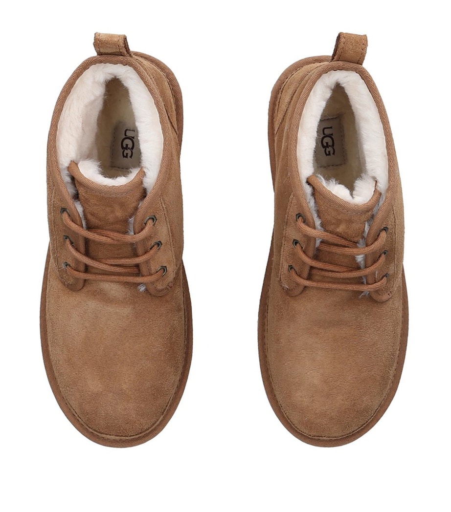 Suede Neumel Lace-Up Boots TAN Image 4