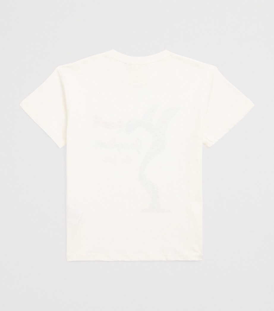 x RHW Organic Cotton Dragon T-Shirt (5-8 Years) ANTIQUE WHITE Image 2