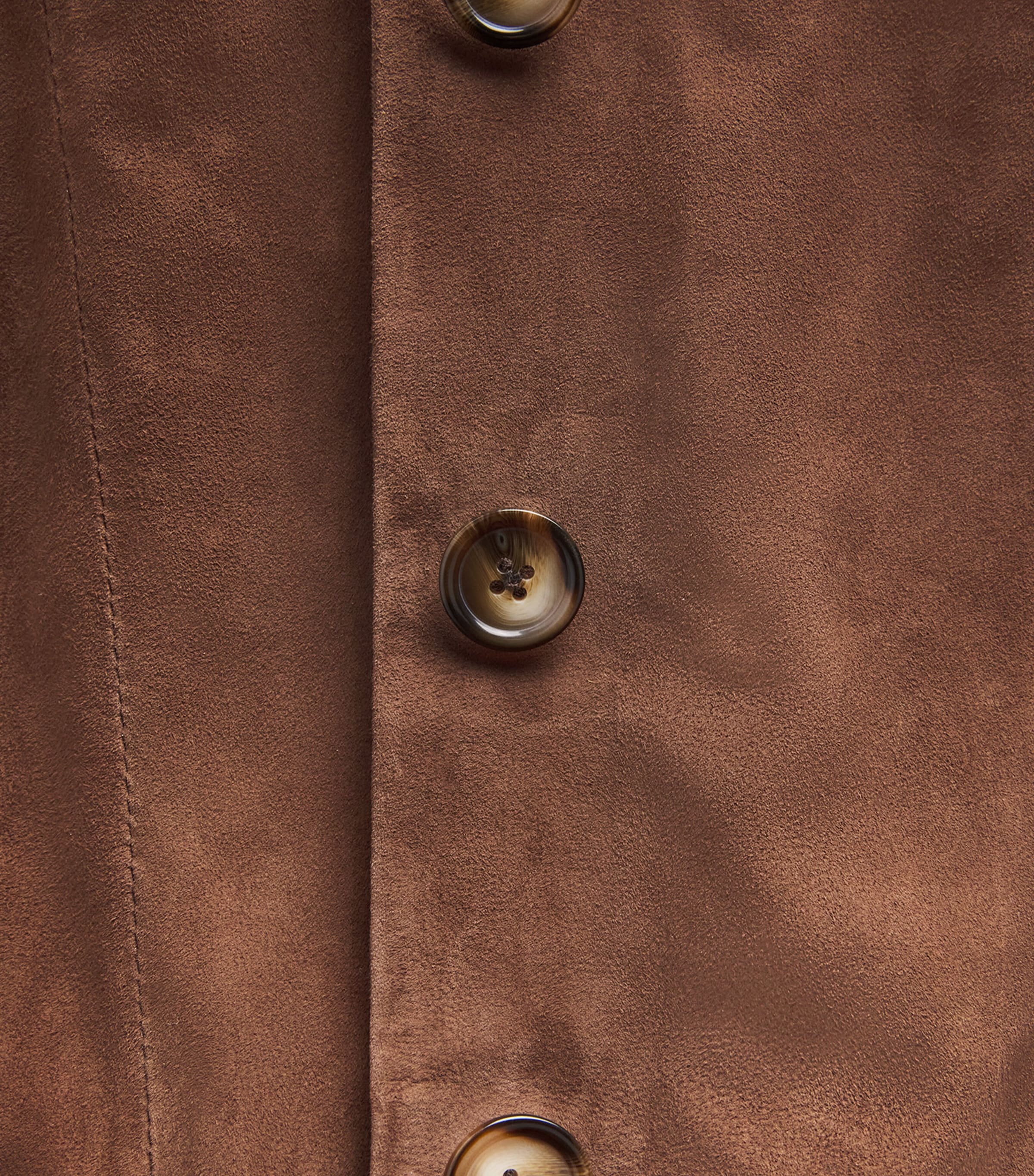 Suede Astraea Coat BROWN Image 5