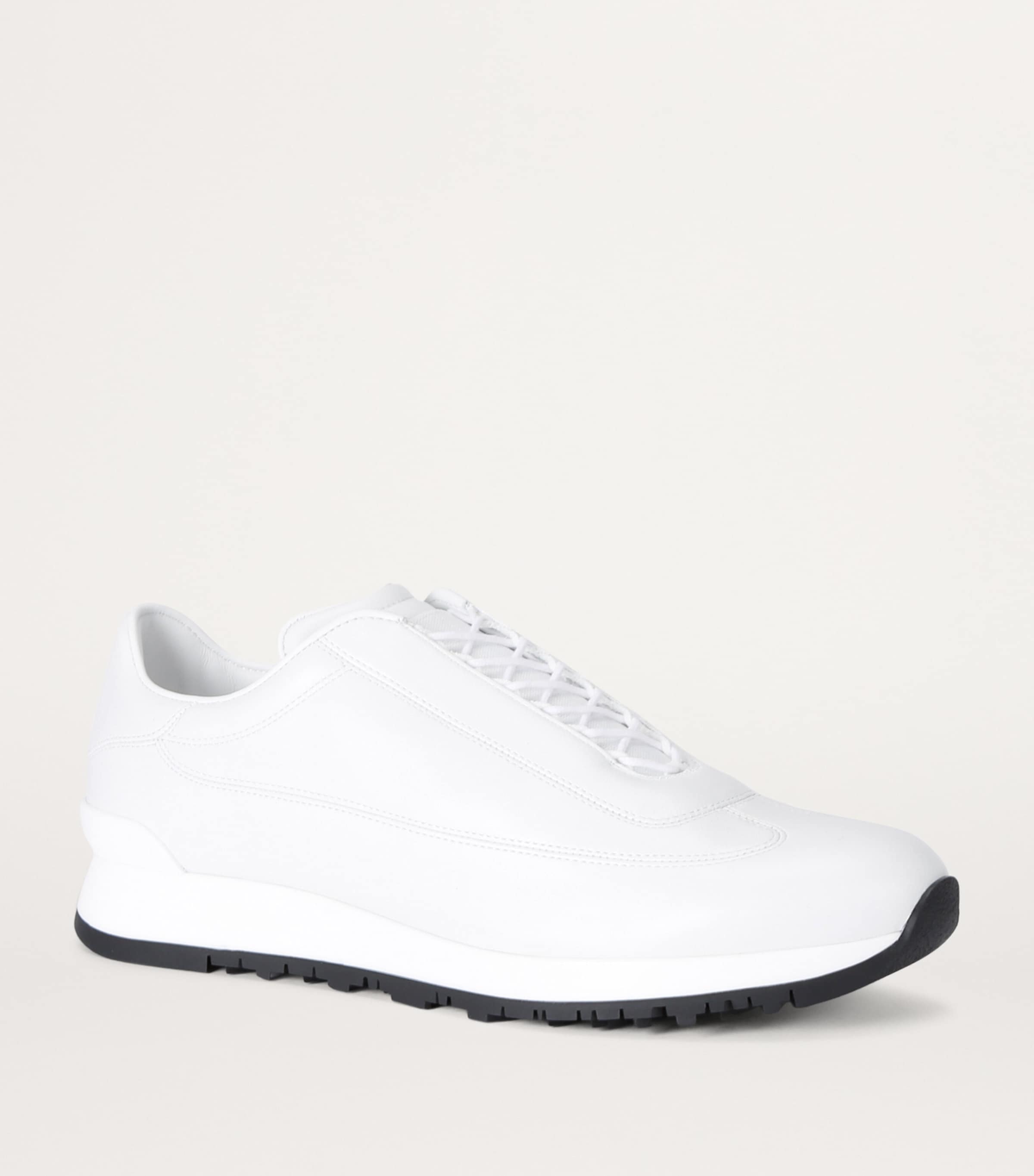 John Lobb Leather River Sneakers White Image 3