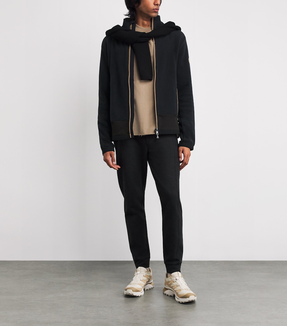 Fabio Zip-Up Jacket 026-BLACK Image 2