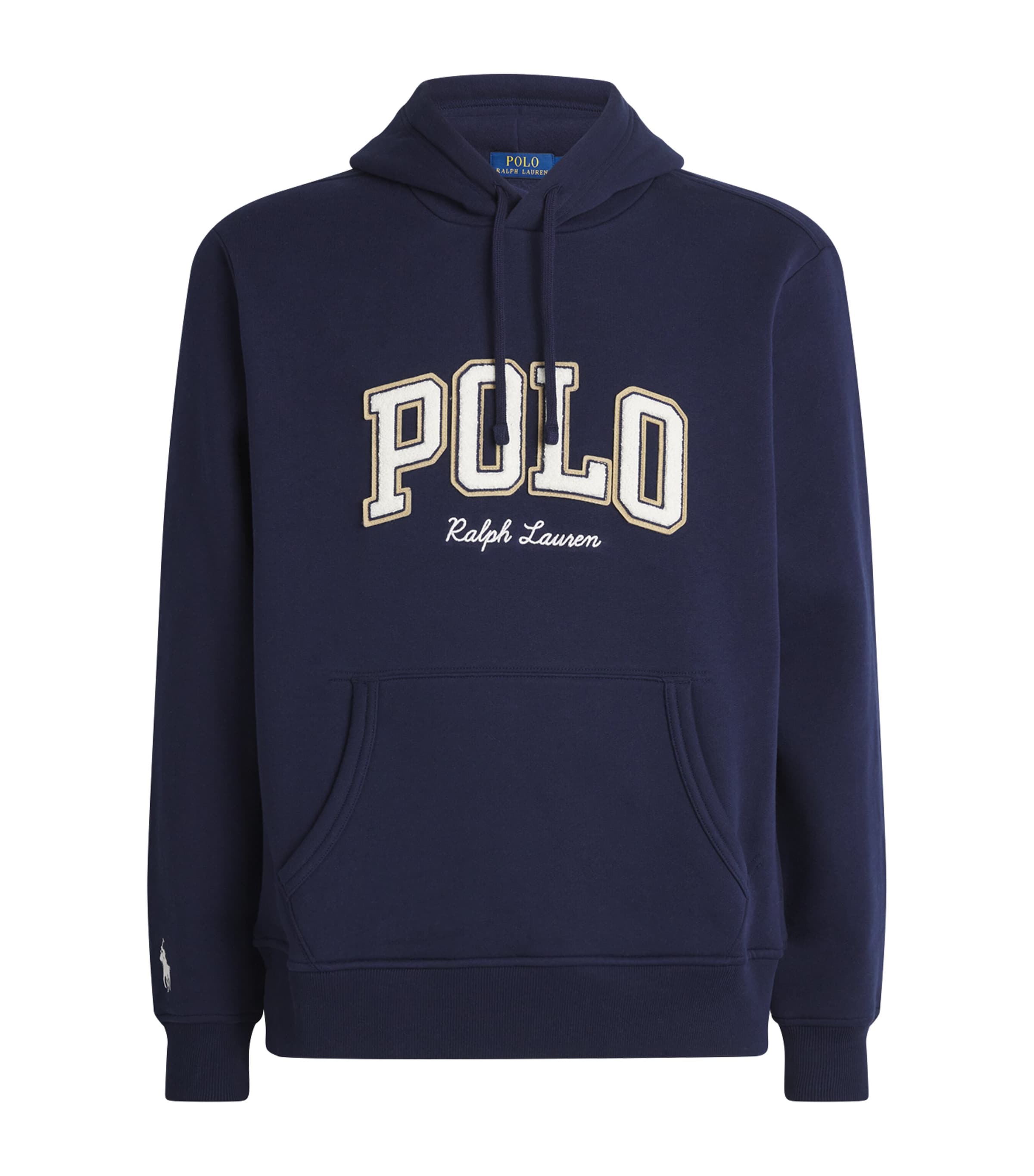 Polo Ralph Lauren Cotton-Blend Varsity Hoodie | Men Clothing | Sweatshirts & Hoodies | Designers | Polo Ralph Lauren