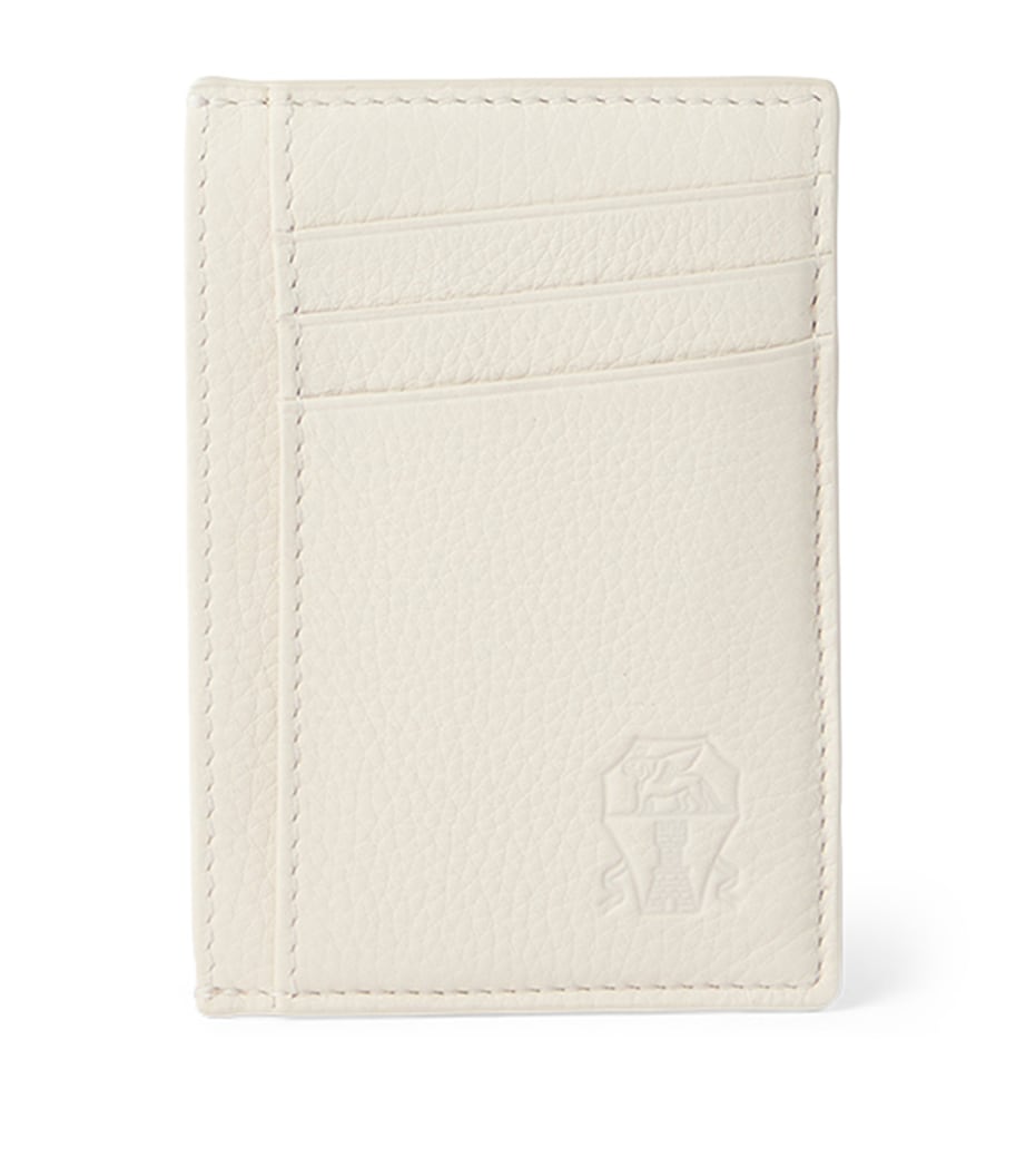 Grained Leather Card Holder C7208 Image 1