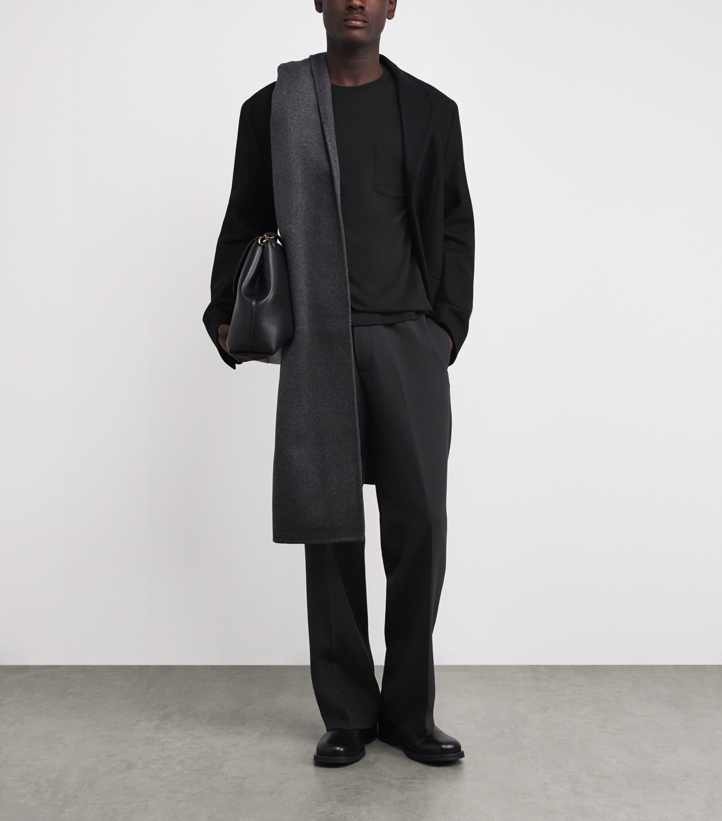 Sueded Jersey Pocket T-Shirt 001BLK BLACK Image 2