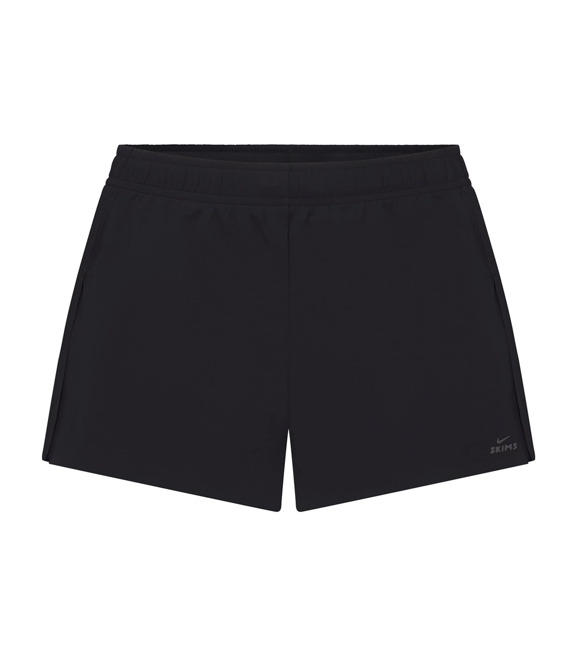NikeSKIMS Womens NikeSKIMS Runner Shorts Obsidian Image 1