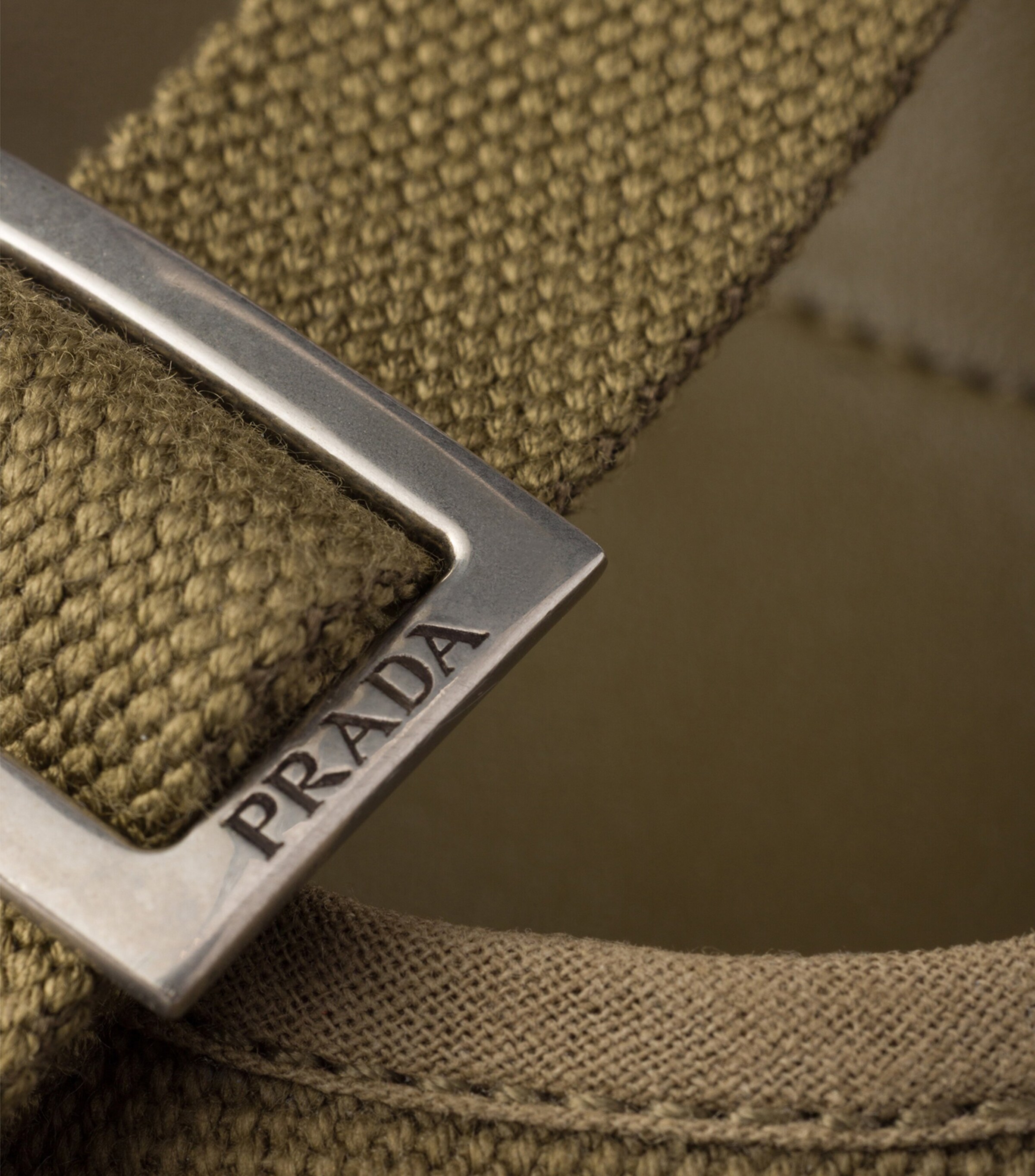 Prada Canvas Buckle-Detail Pumps 45 Green Image 7
