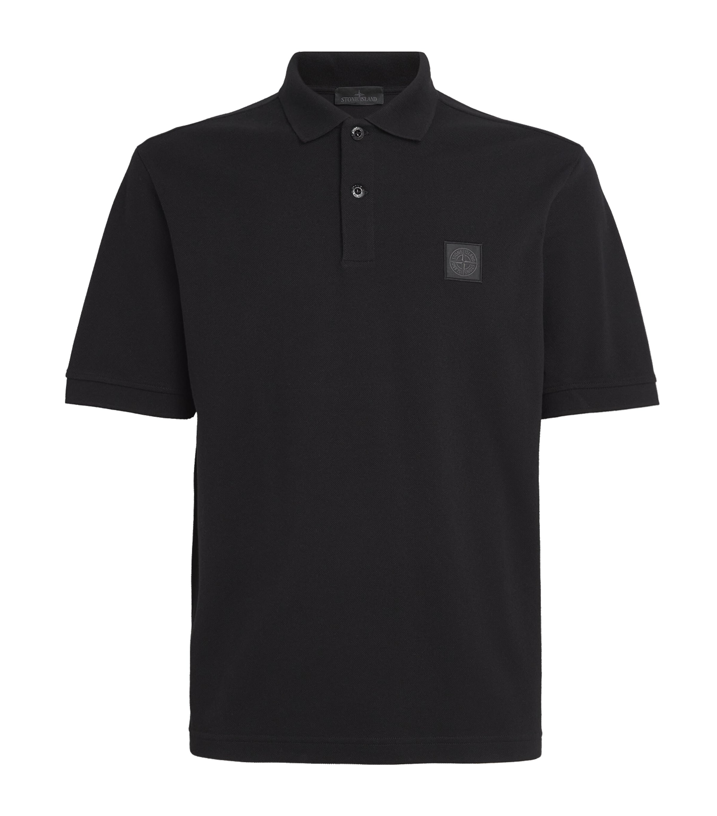 Stone Island Mens Organic Cotton Ghost Polo Shirt Image 1