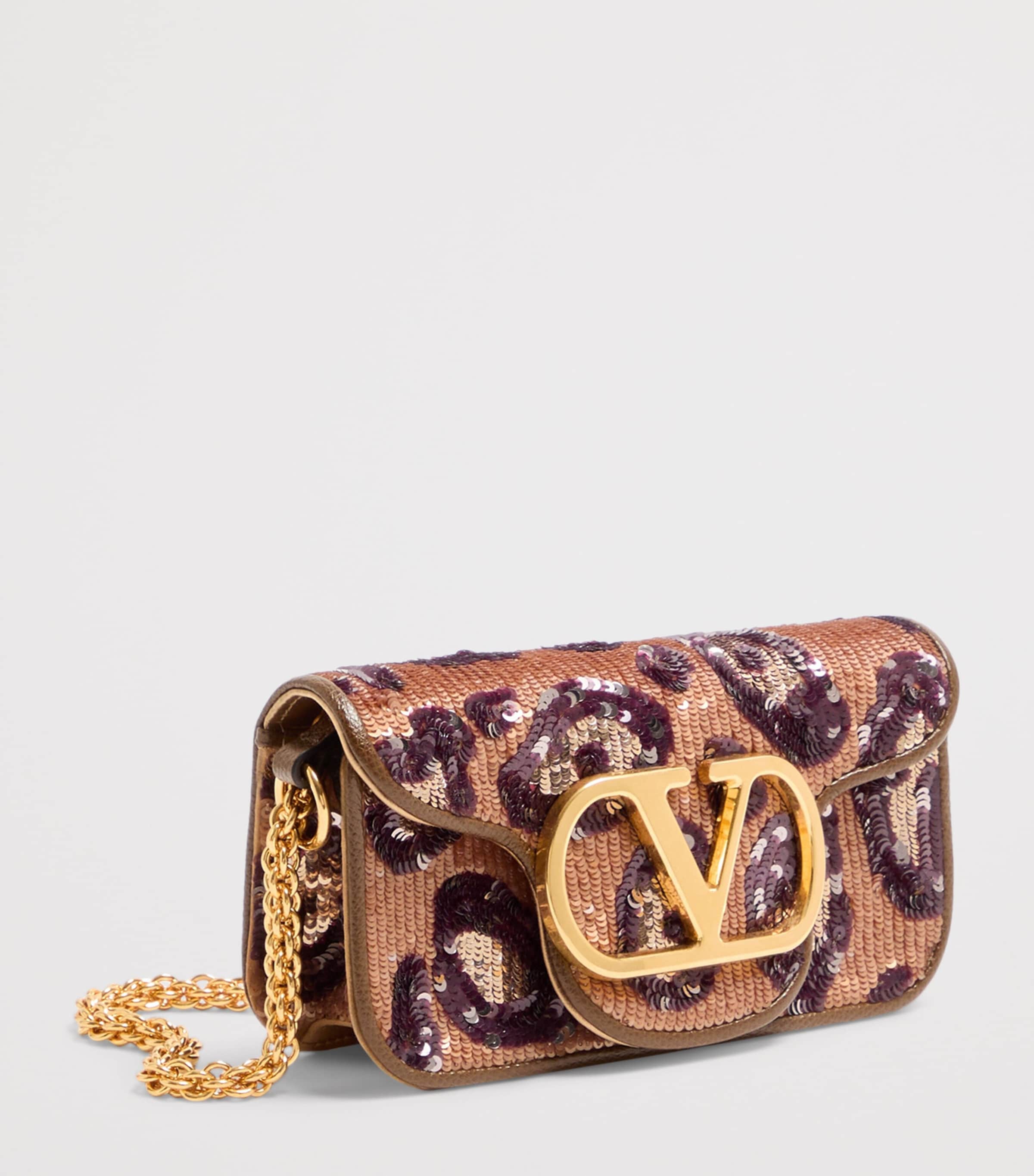 Valentino Garavani Small Embellished Locò Shoulder Bag Fjy Image 2