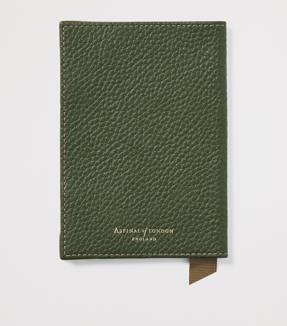 Leather Passport Cover RACING GREEN Image 2