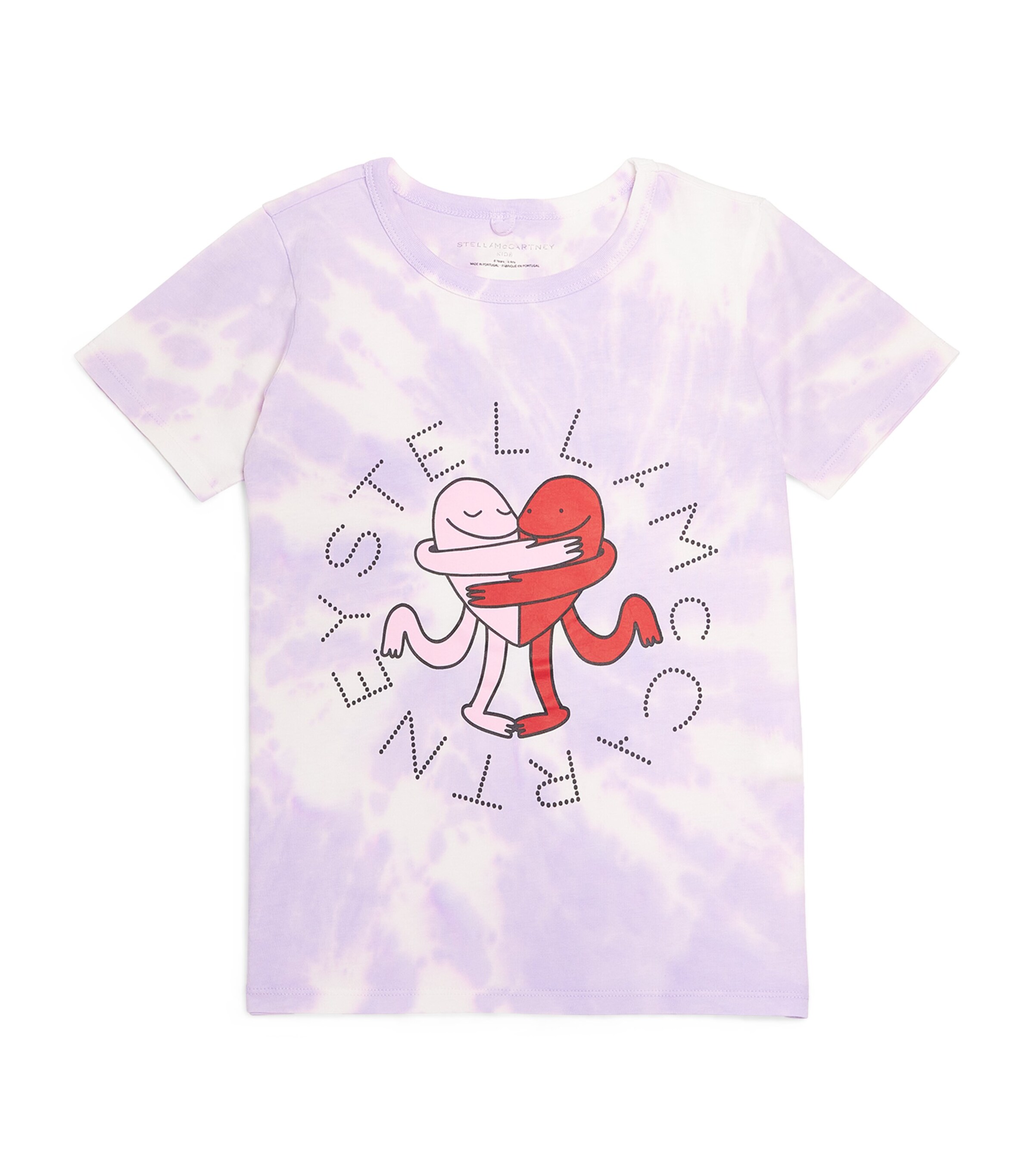 Stella McCartney Kids Organic Cotton Tie-Dye Graphic T-Shirt (3-14 Years) | Women Clothing | Tops | T-Shirts