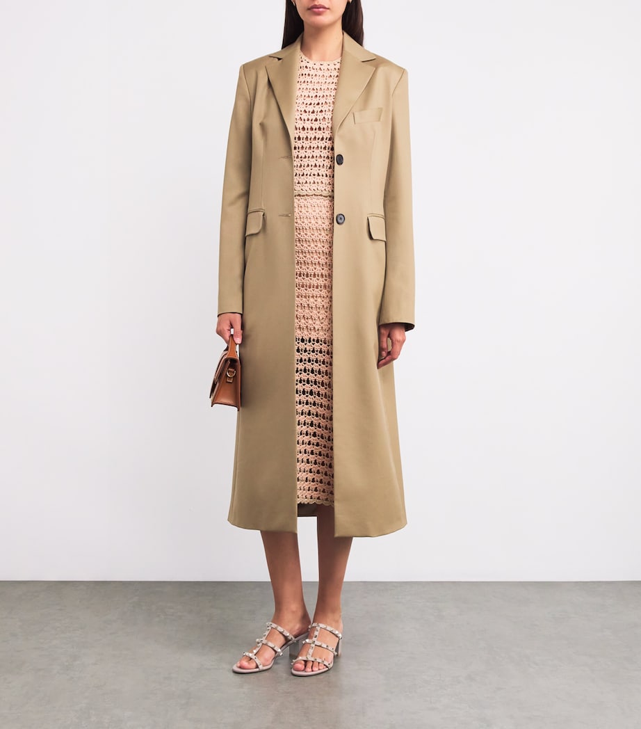 Valentino Garavani Rockstud Mule Sandals 60 CHAMPAGNE Image 5