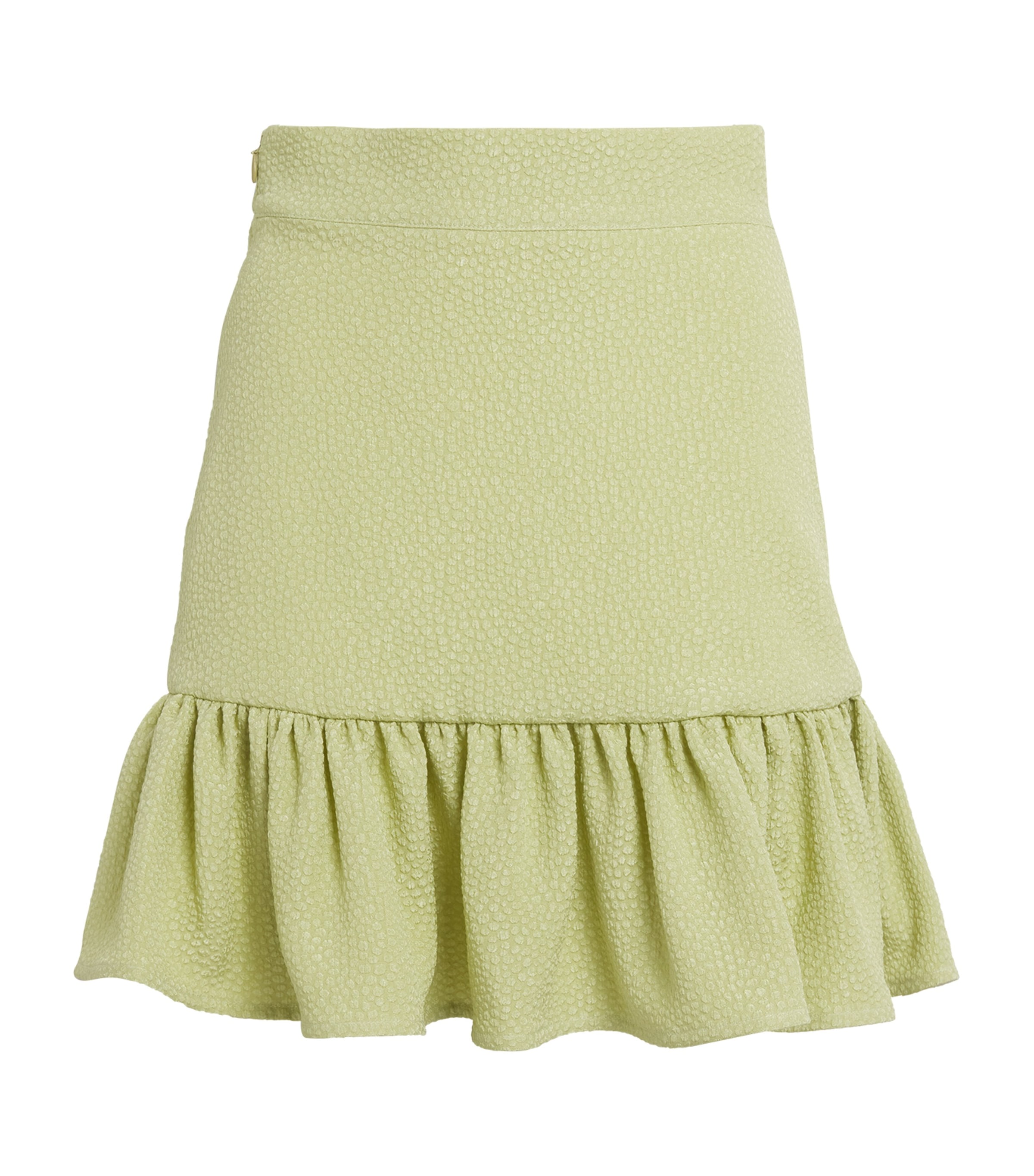 Edeline Lee Millie Mini Skirt In Green