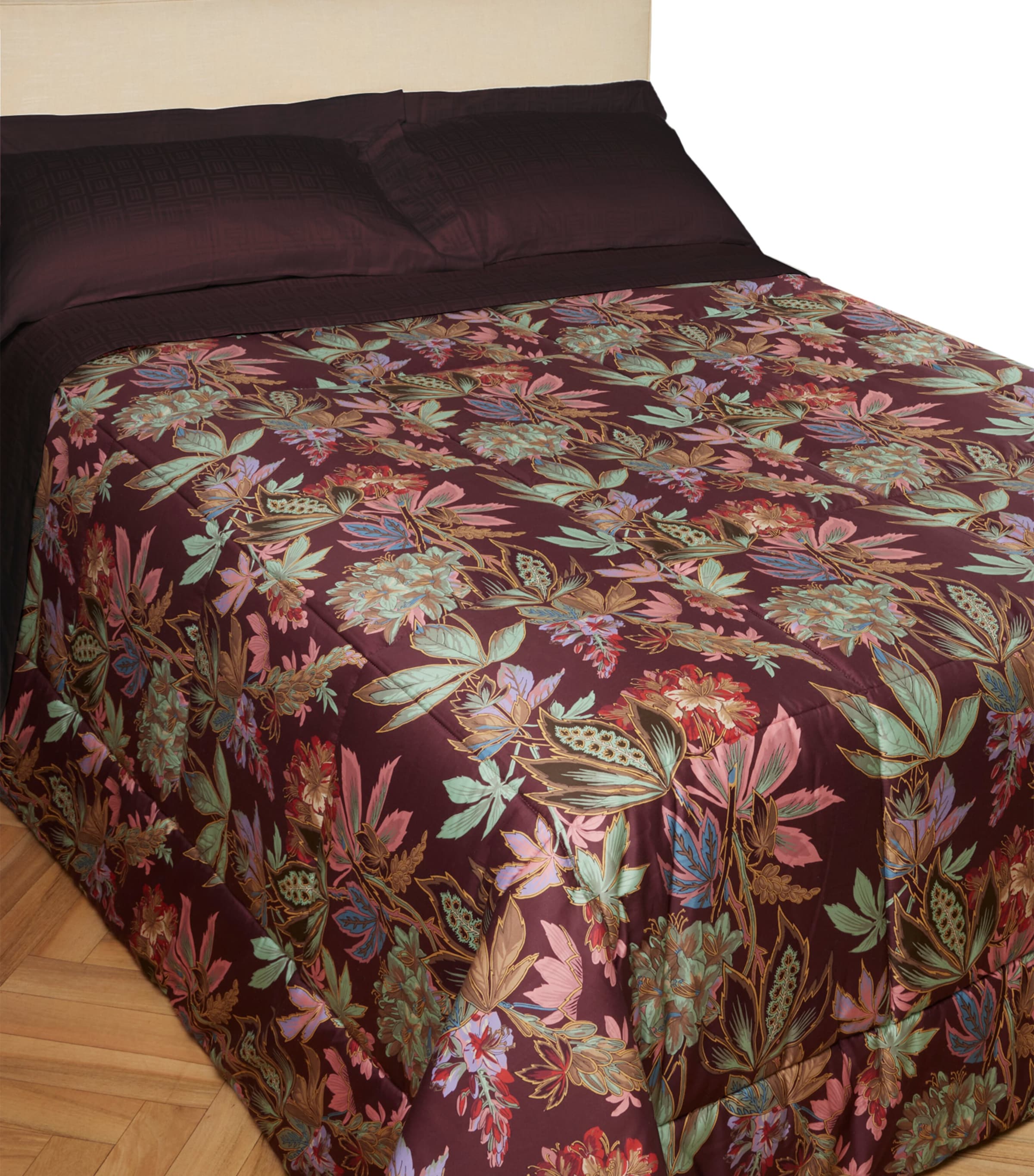 Cotton Quilted Giano Bedspread (270cm x 270cm) PRINT ON BRDX BASE Image 2
