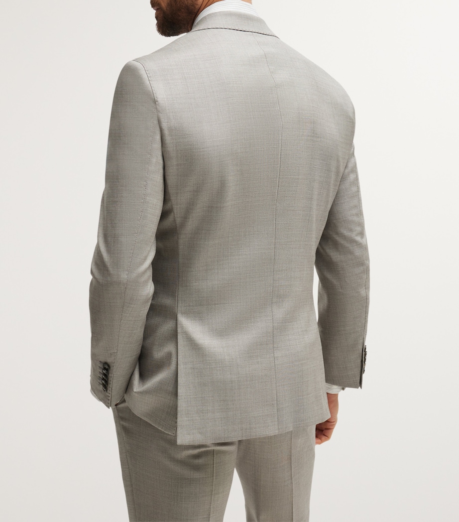 Virgin Wool Slim 2-Piece Suit 376 Image 4