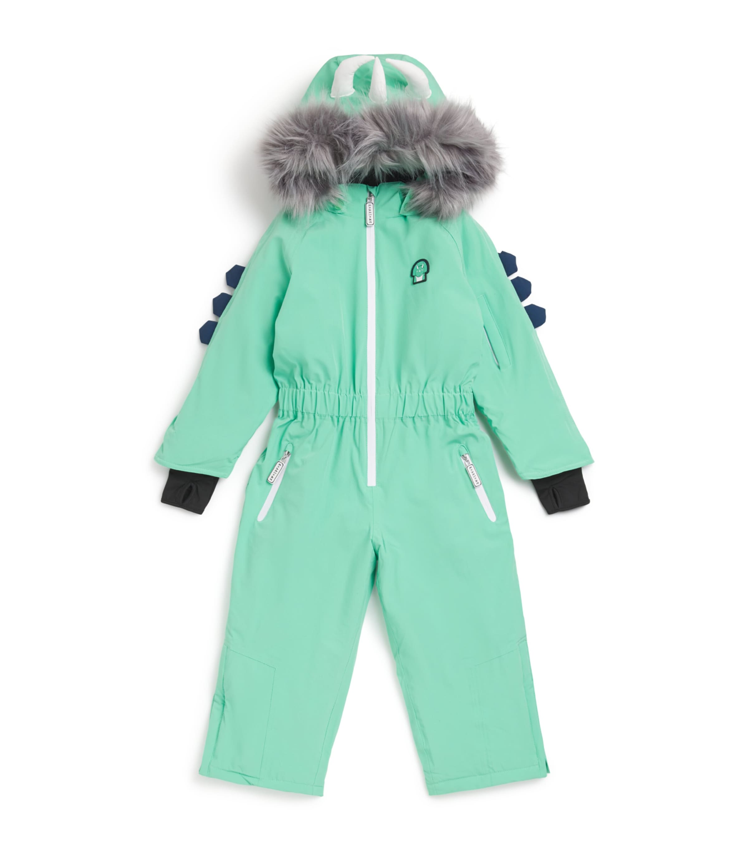 Roarsome Spike The Dinosaur Snowsuit In Green