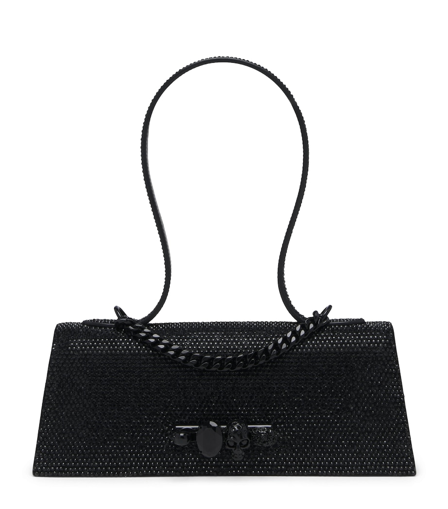McQueen Leather Jewelled Top-Handle Bag Image 1