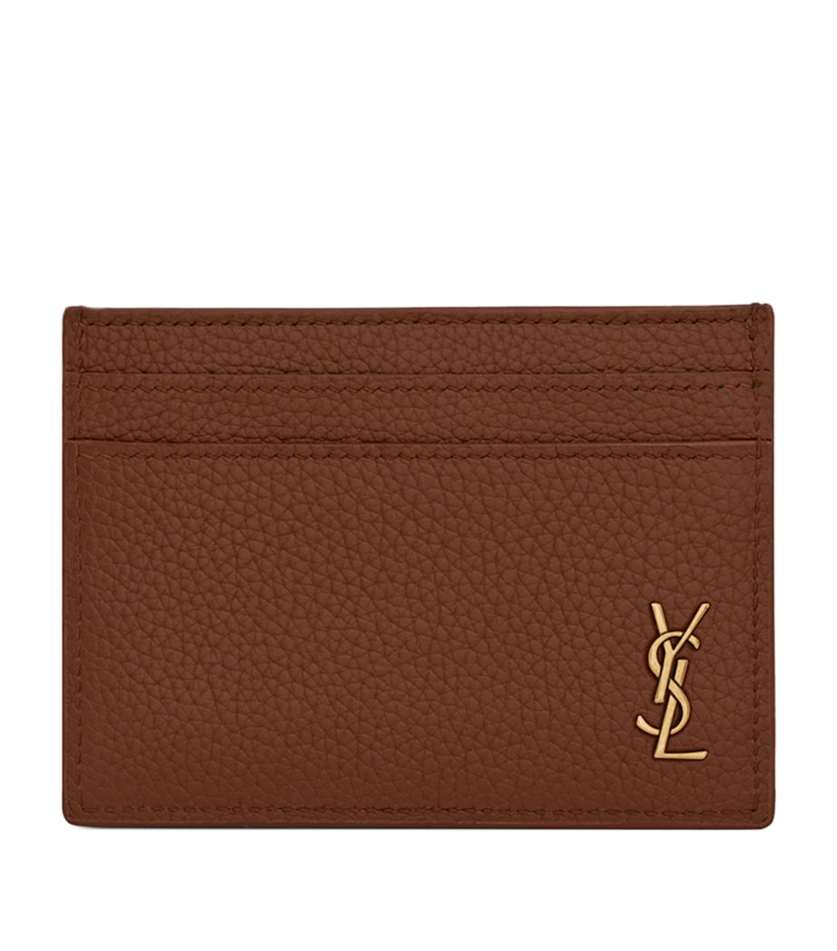 Saint Laurent Leather Card Holder Image 1