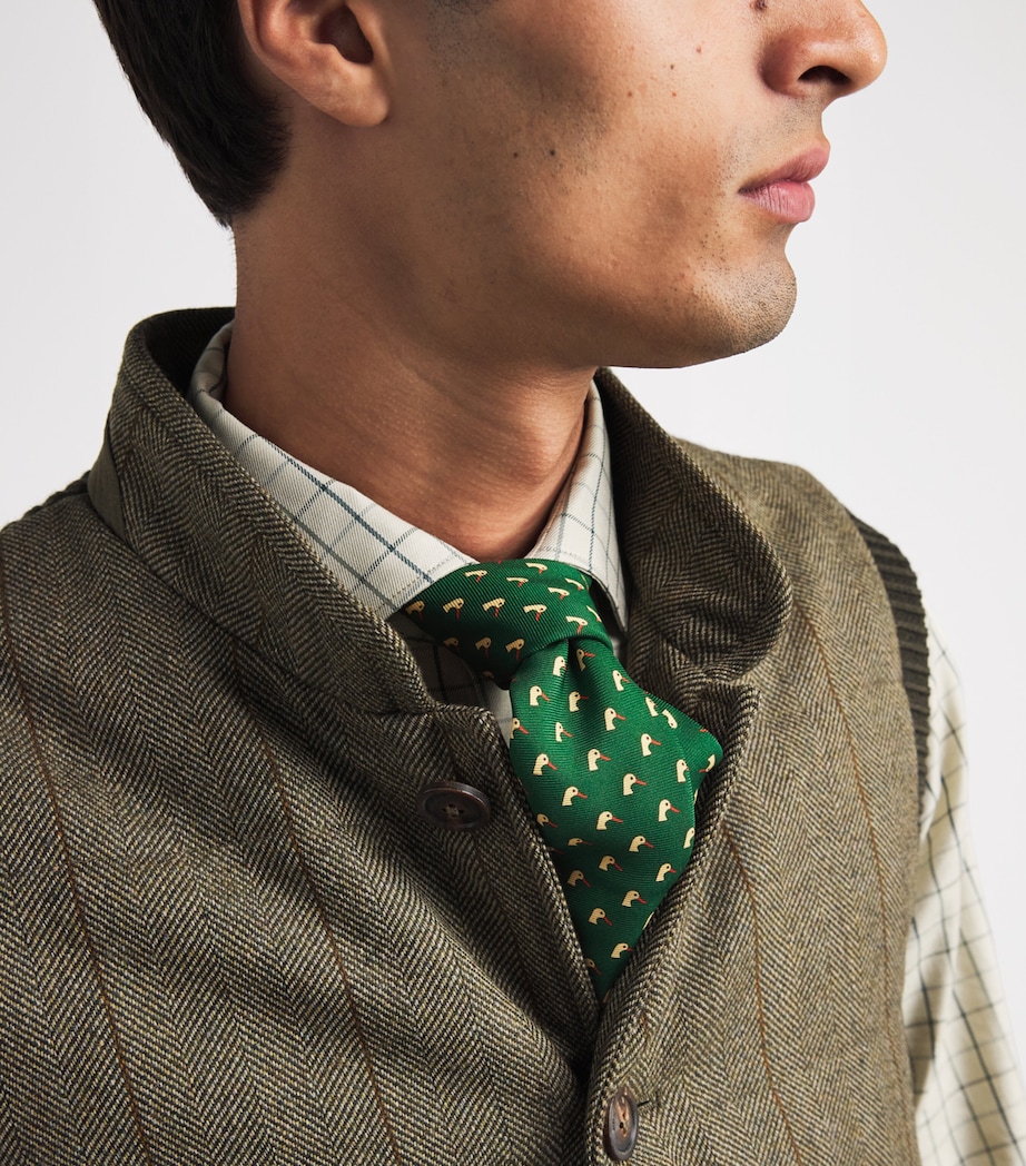 Purdey Silk Dapper Duck Tie Eld Image 2