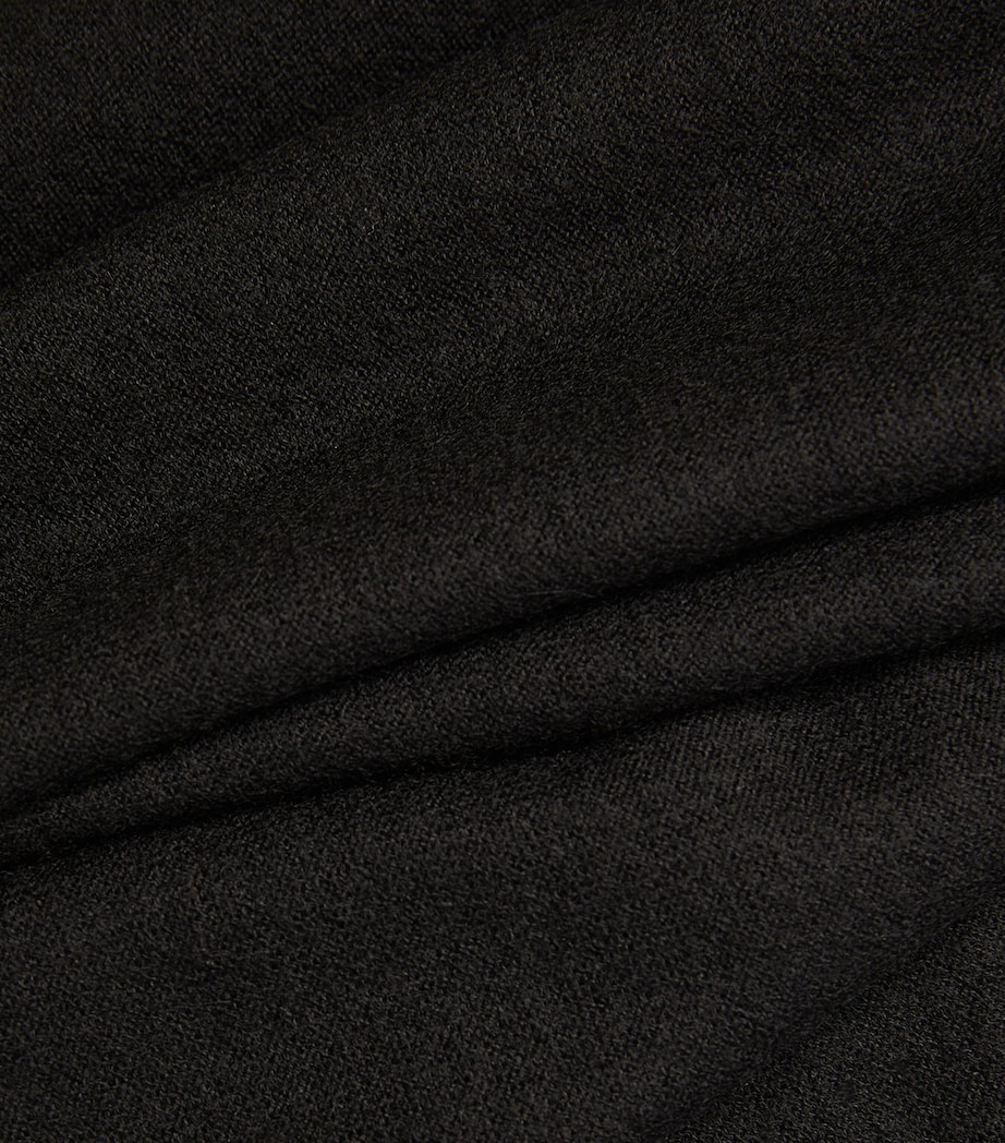 Cashmere Rollneck Sweater BLACK Image 5