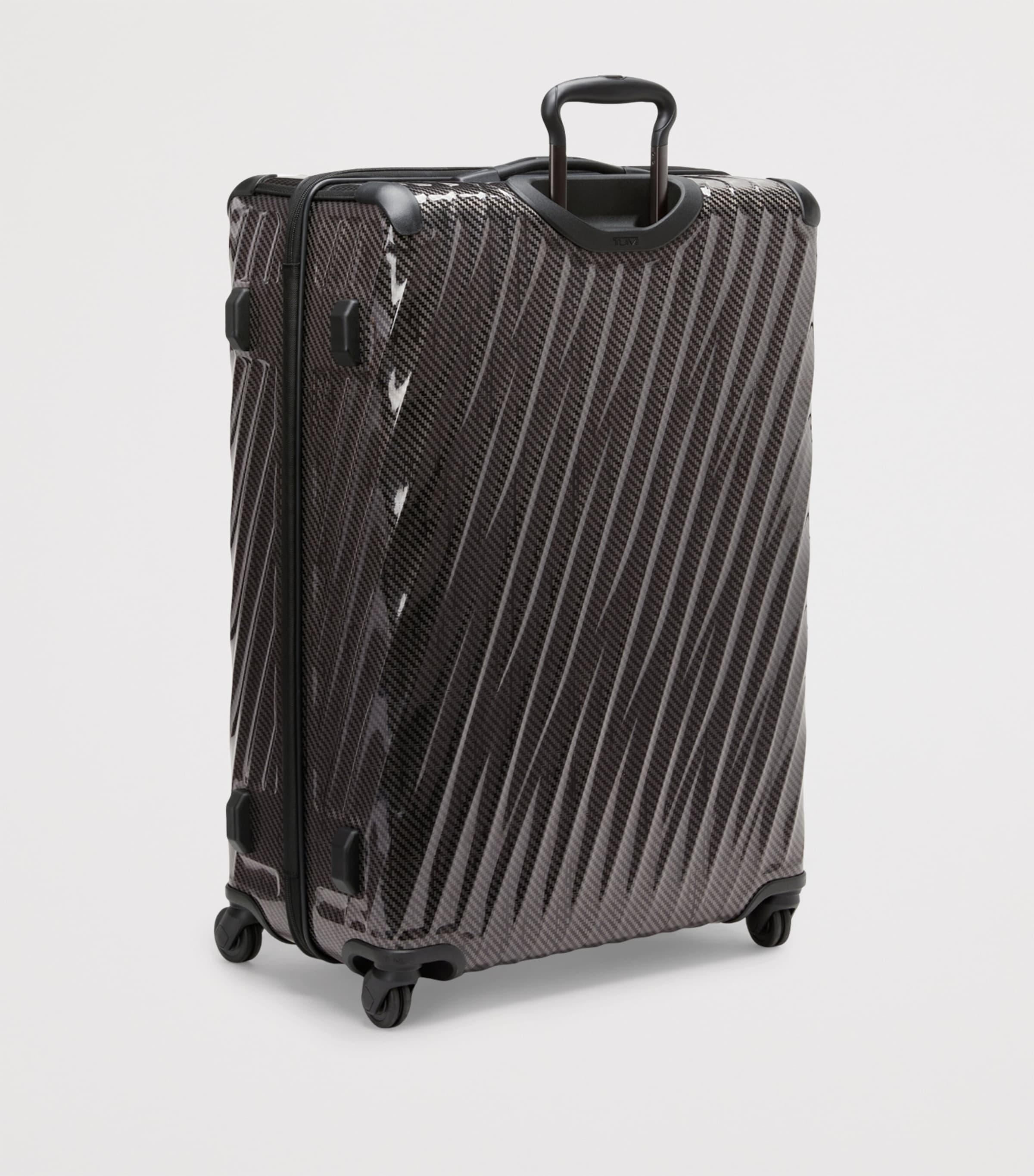 19 Degree Lite Short Trip Checked Suitcase (66cm) BLACK GRAPHITE A205 Image 4